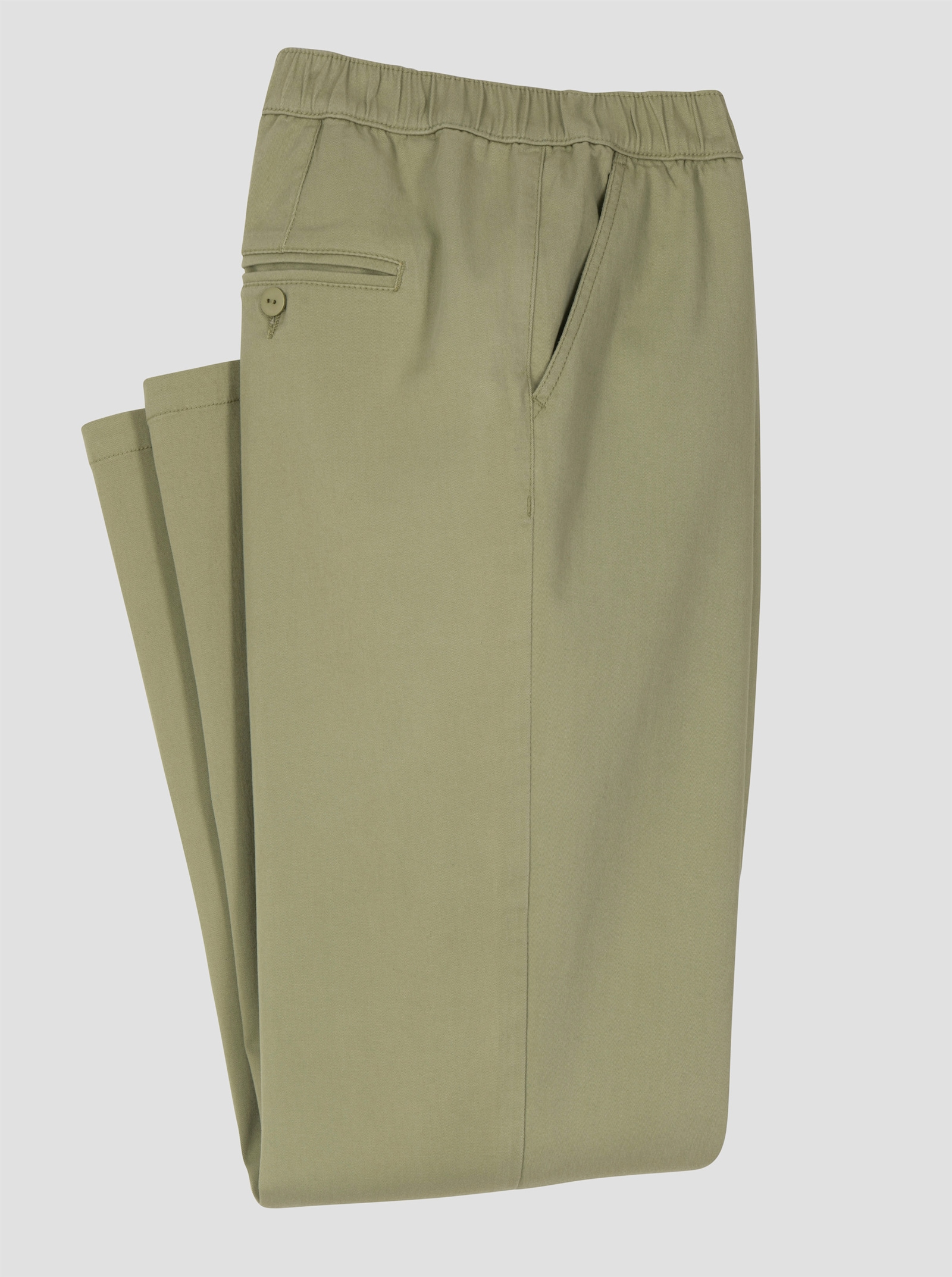 Navlékací džíny s falešným poklopcem - rákosová