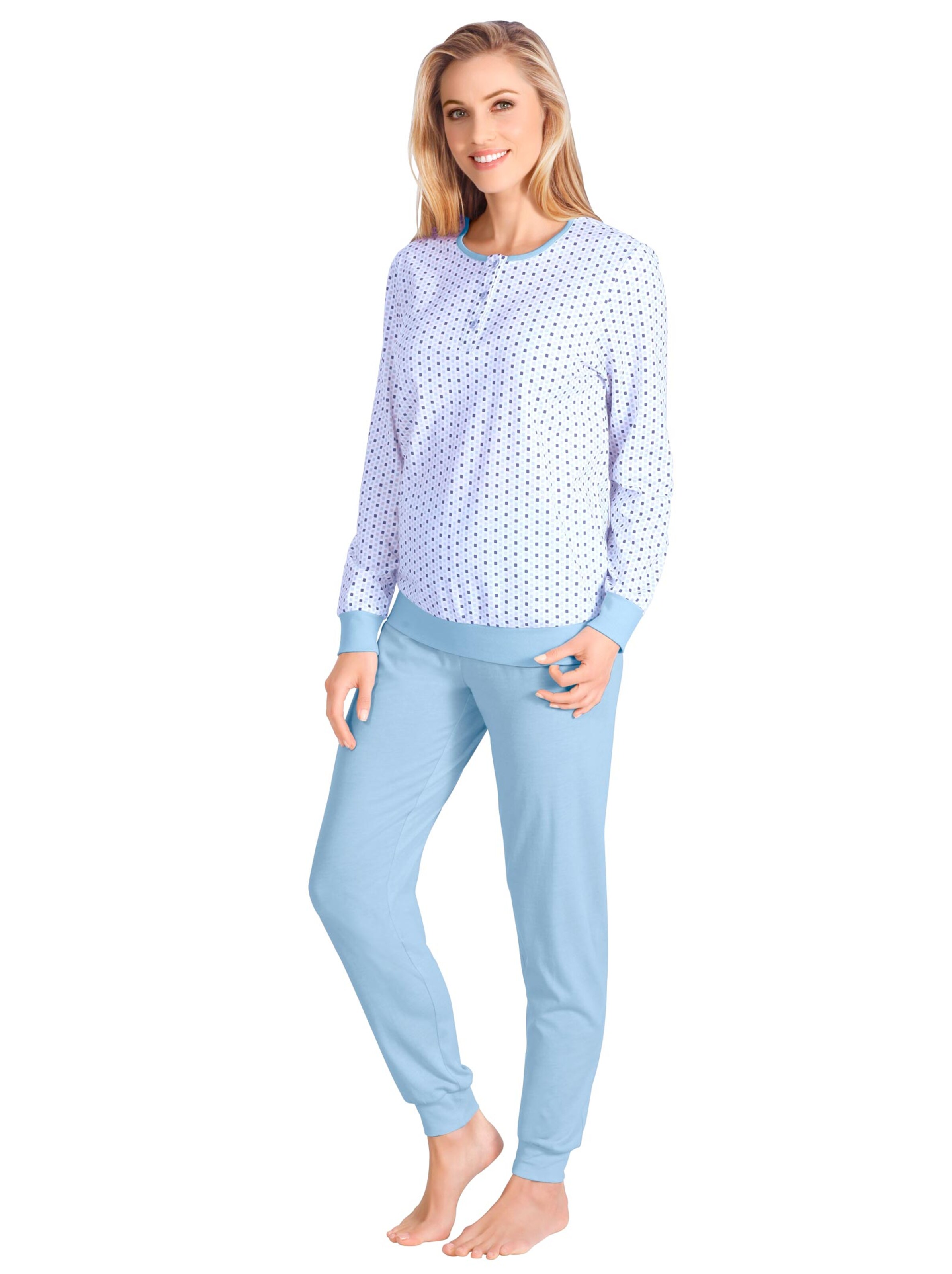 wäschepur Schlafanzüge - bleu + erika