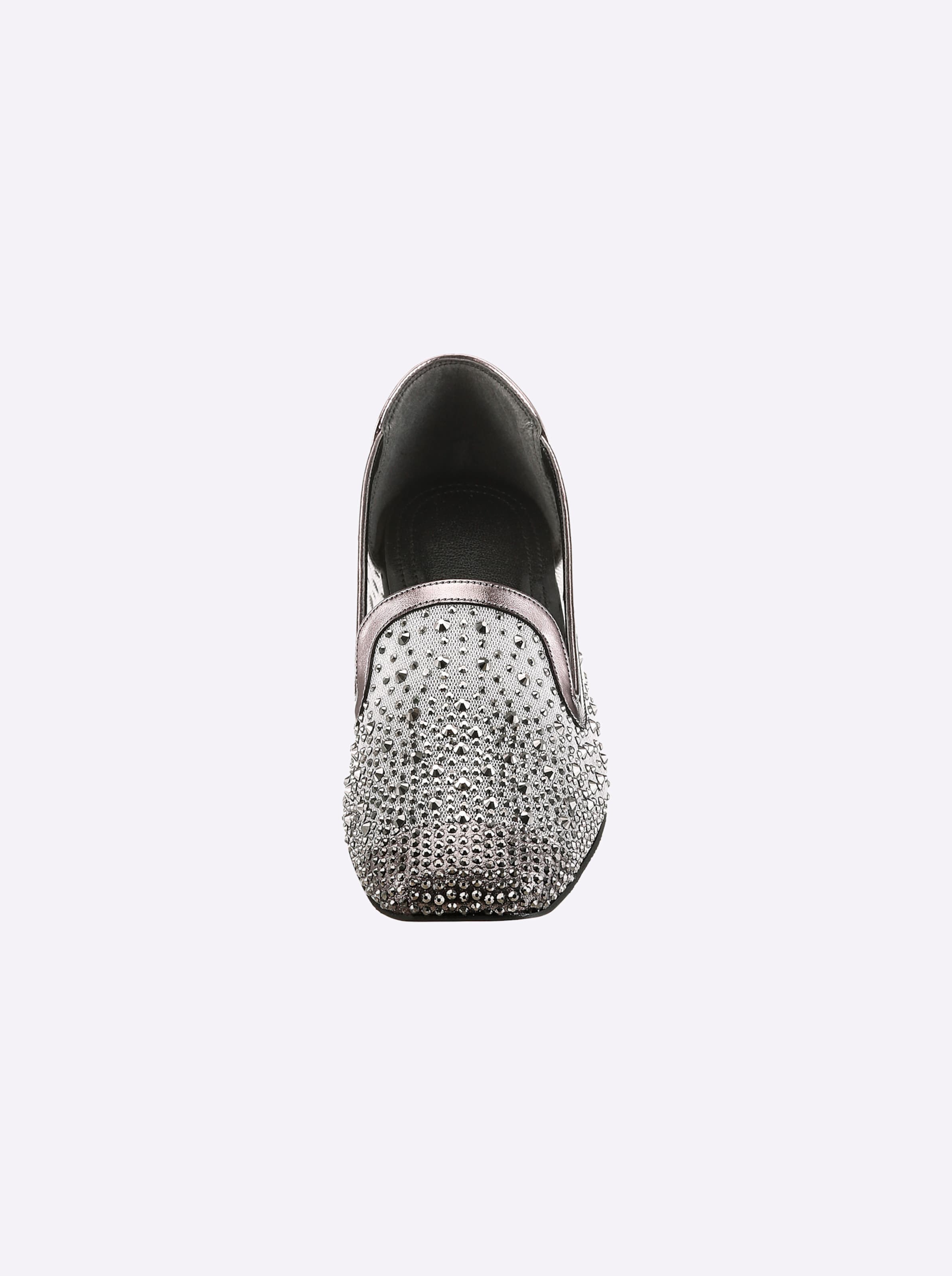 Heine Unisex Anthrazit-Metallic Slipper - Bild 5