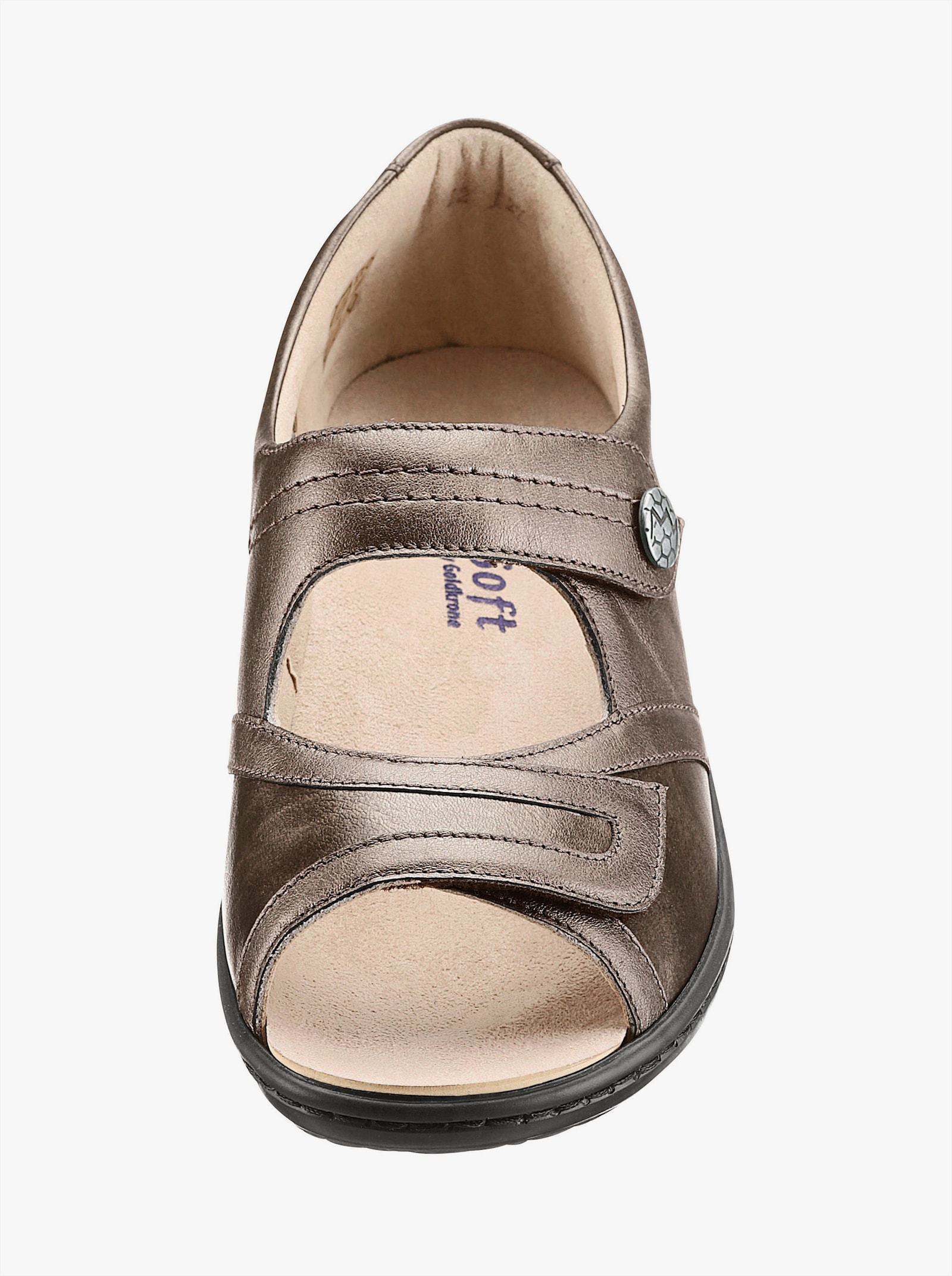 Hallux Soft by Goldkrone slipper - bronskleurig