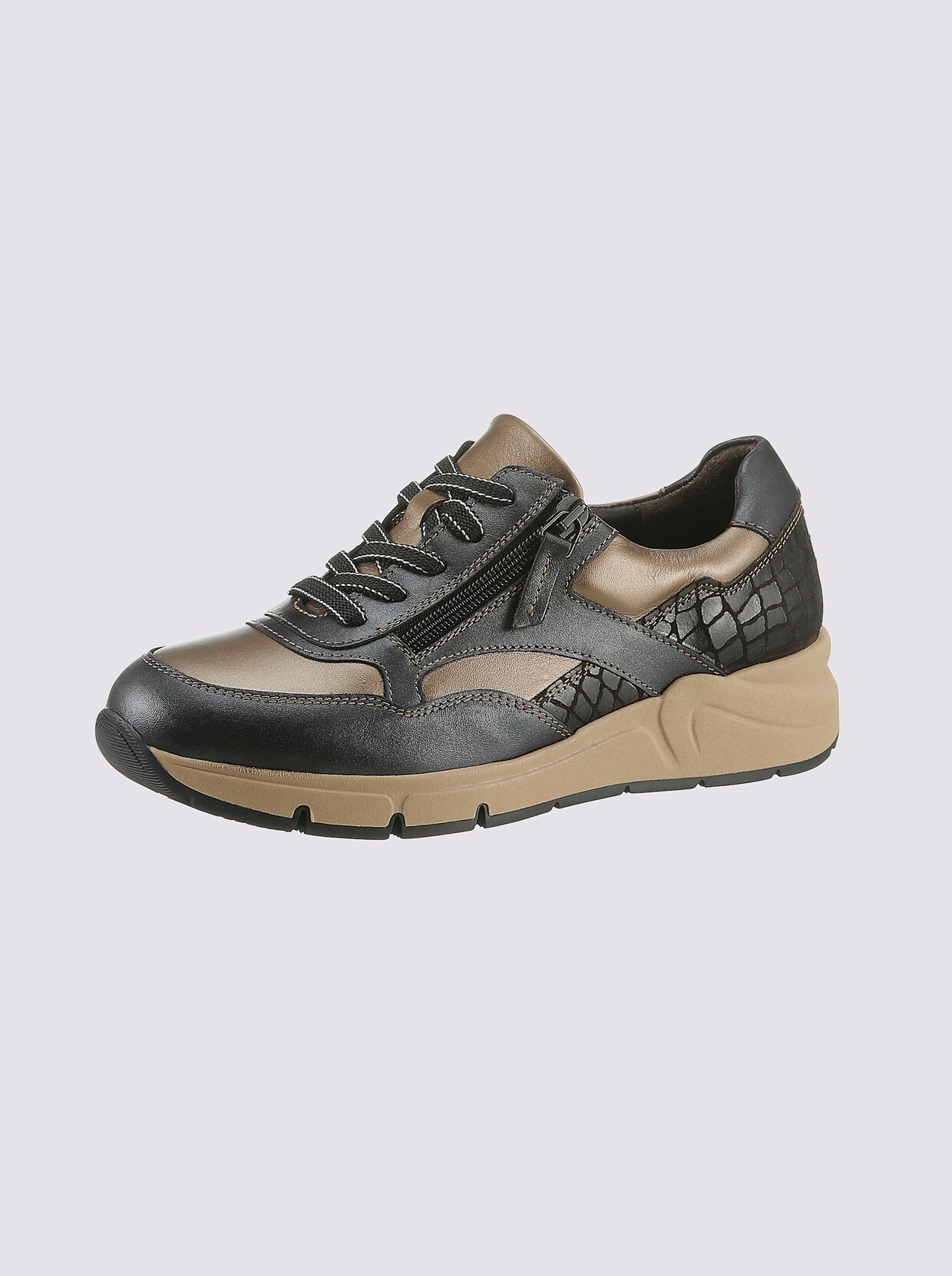 Airsoft Schnürschuh - bronzefarben
