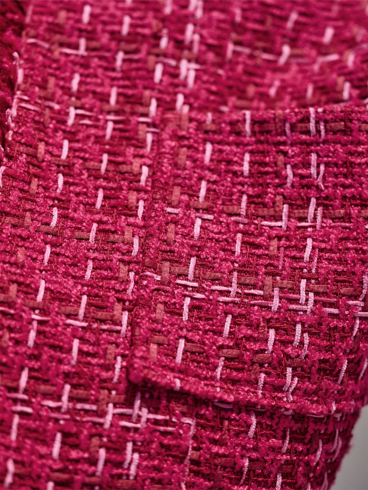 heine Blazer - fuchsia-kirsche-meliert