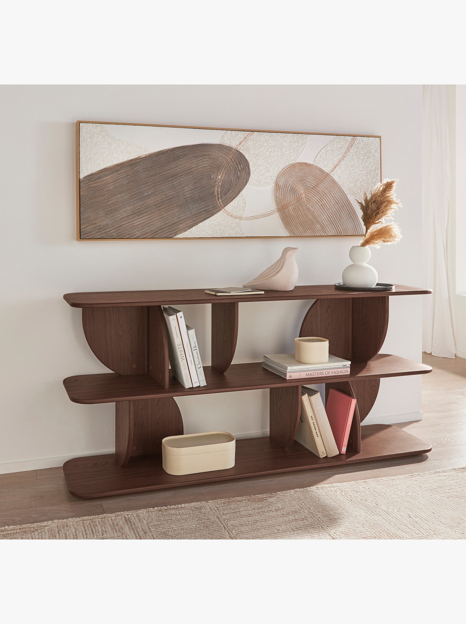 heine home Regal - dunkelbraun