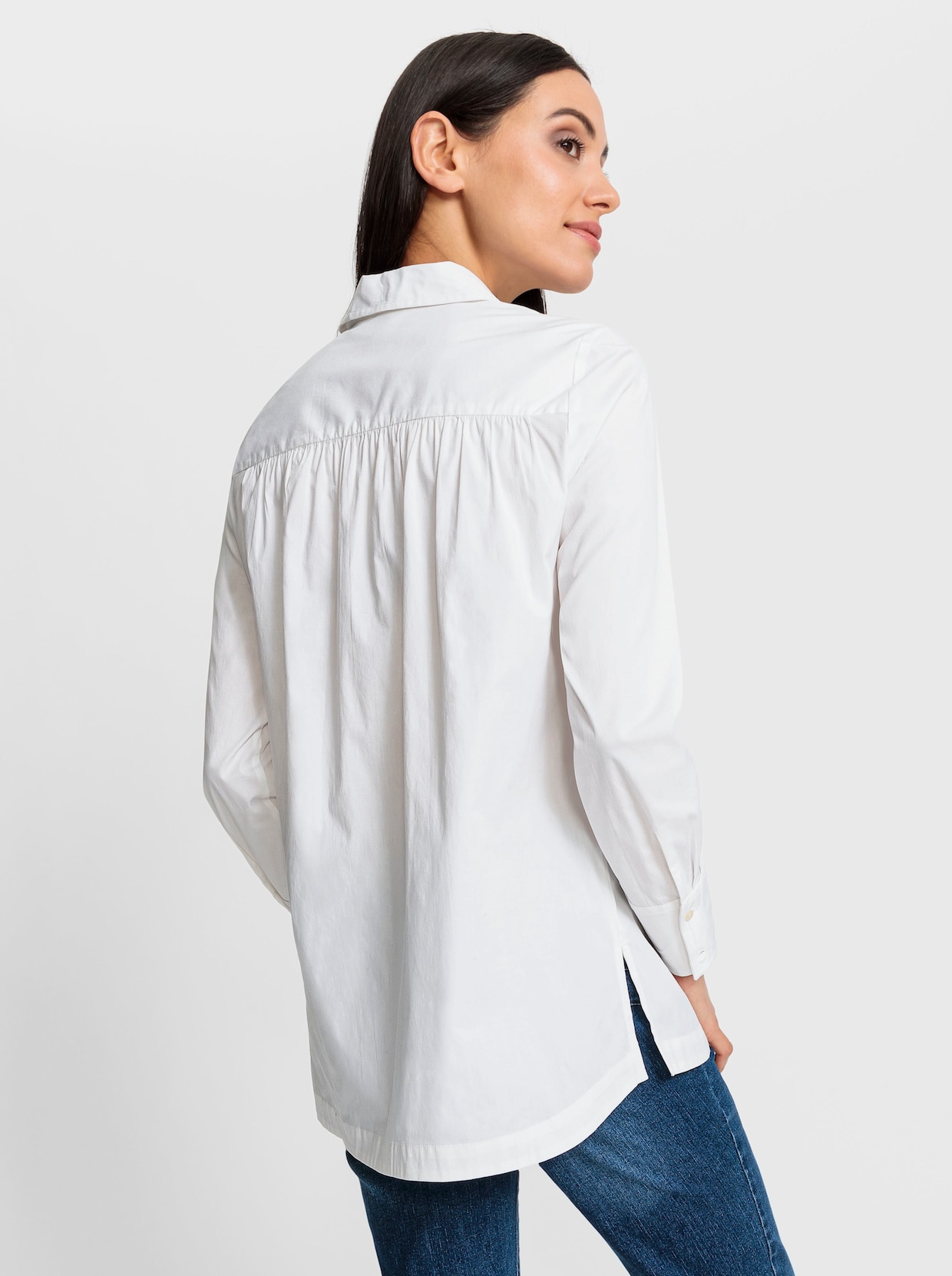 heine Longbluse - weiss