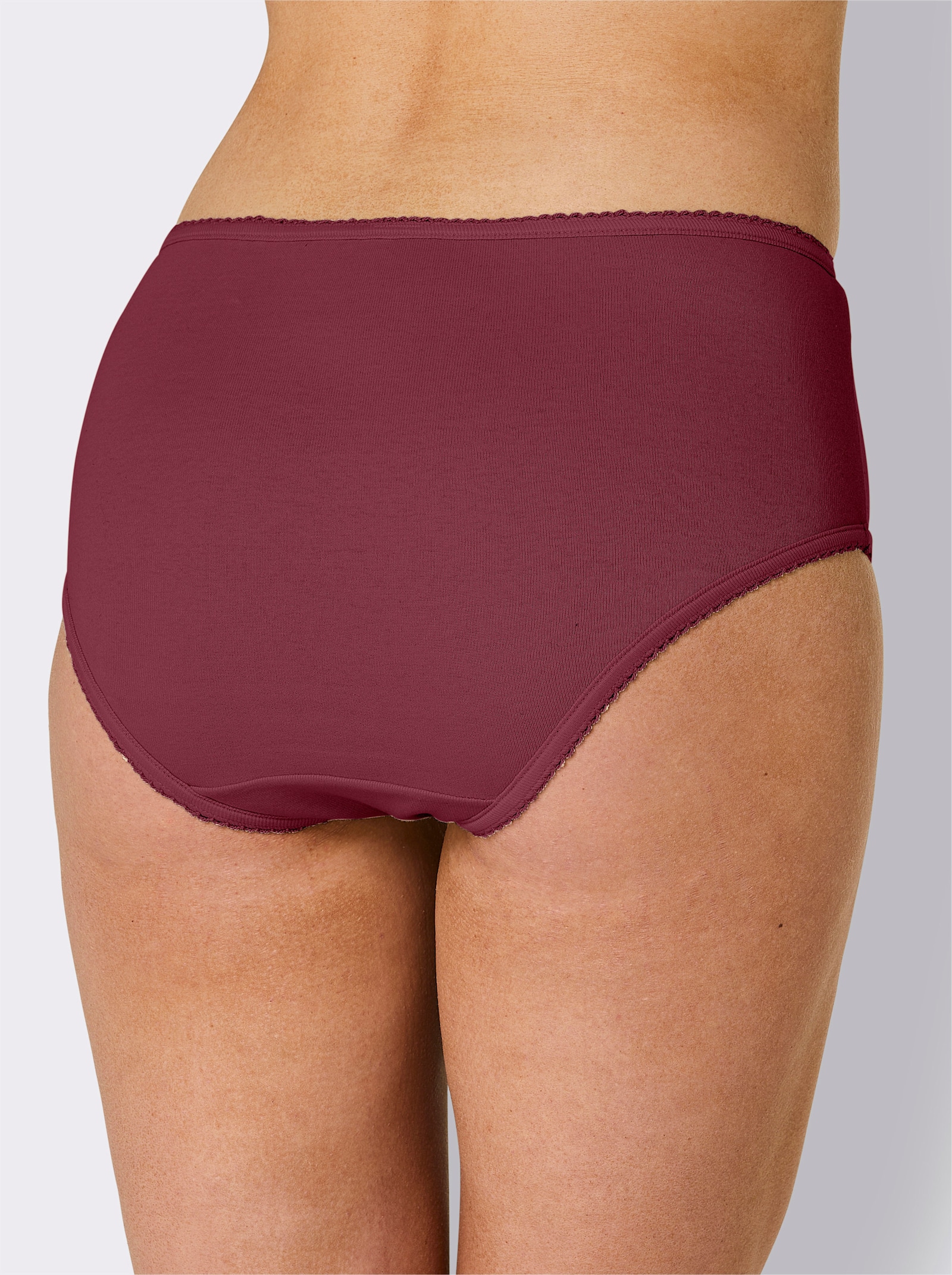 Heupslip - steengrijs + zand + bordeaux