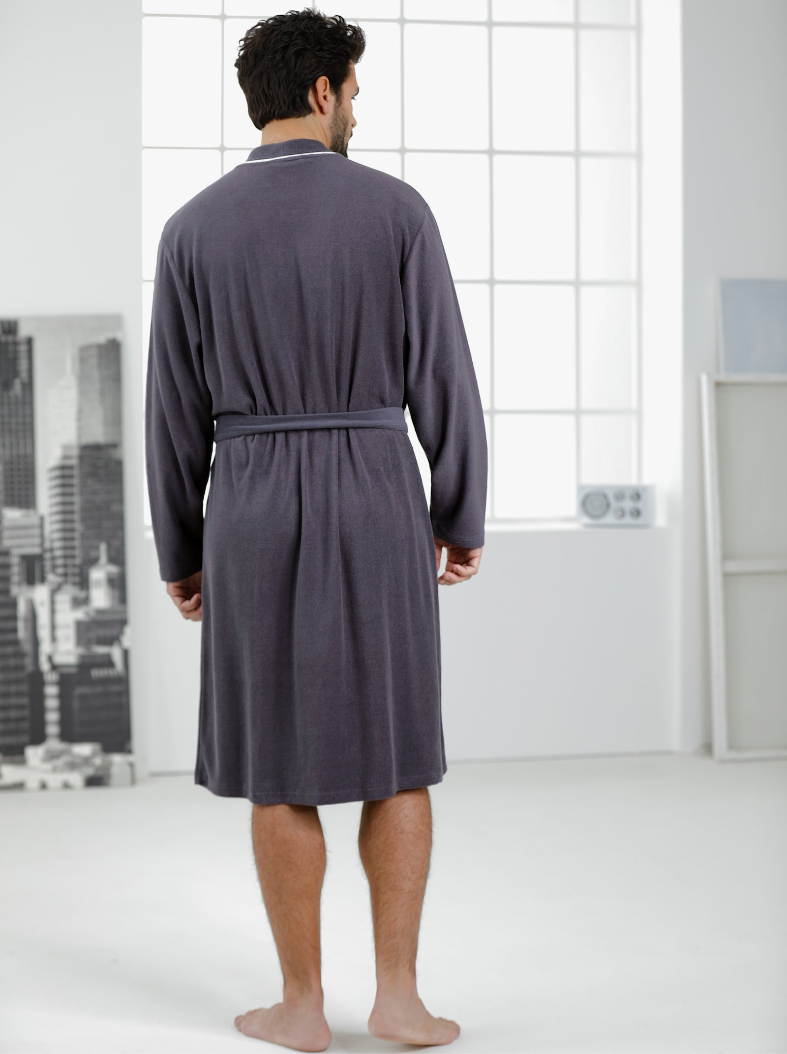 feel good Bademantel - graphit