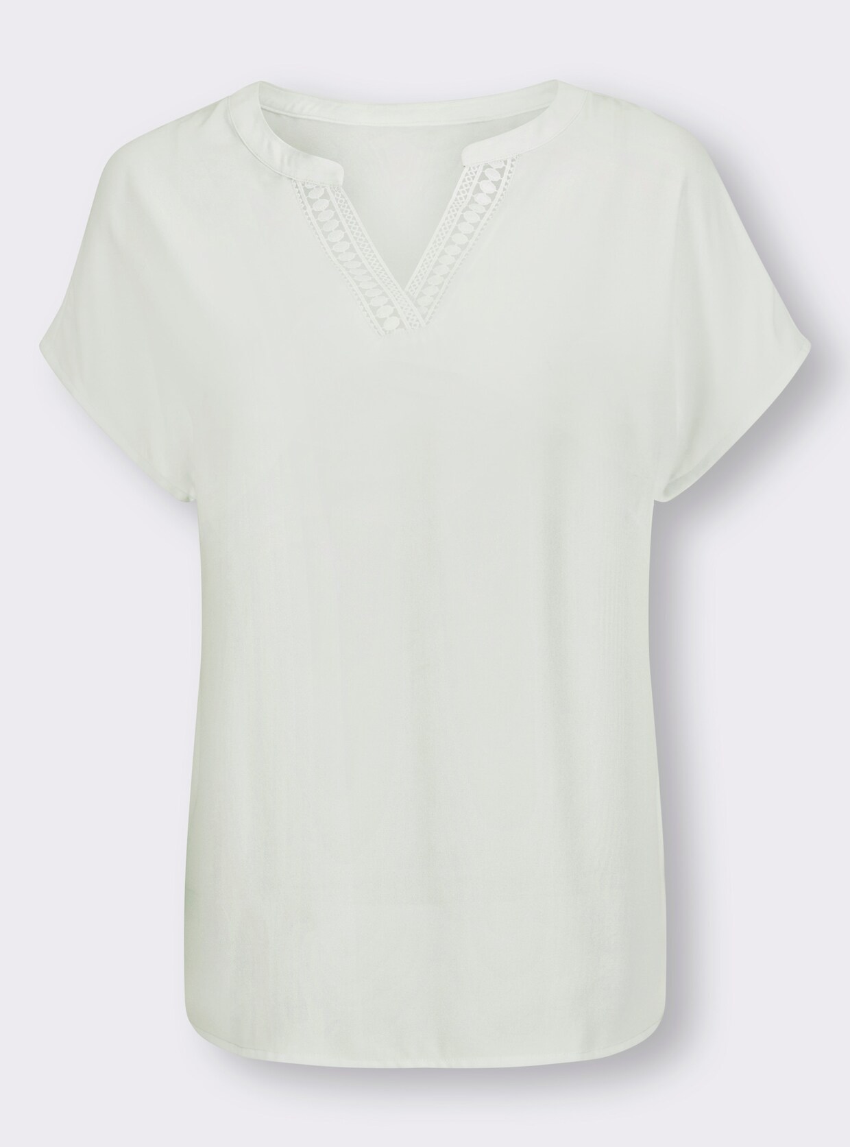 heine Blouse met korte mouwen - zacht mint