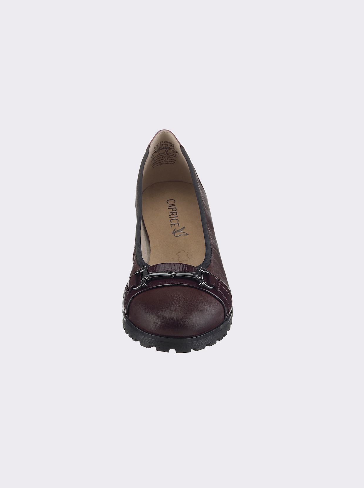 Caprice Slipper - bordeaux