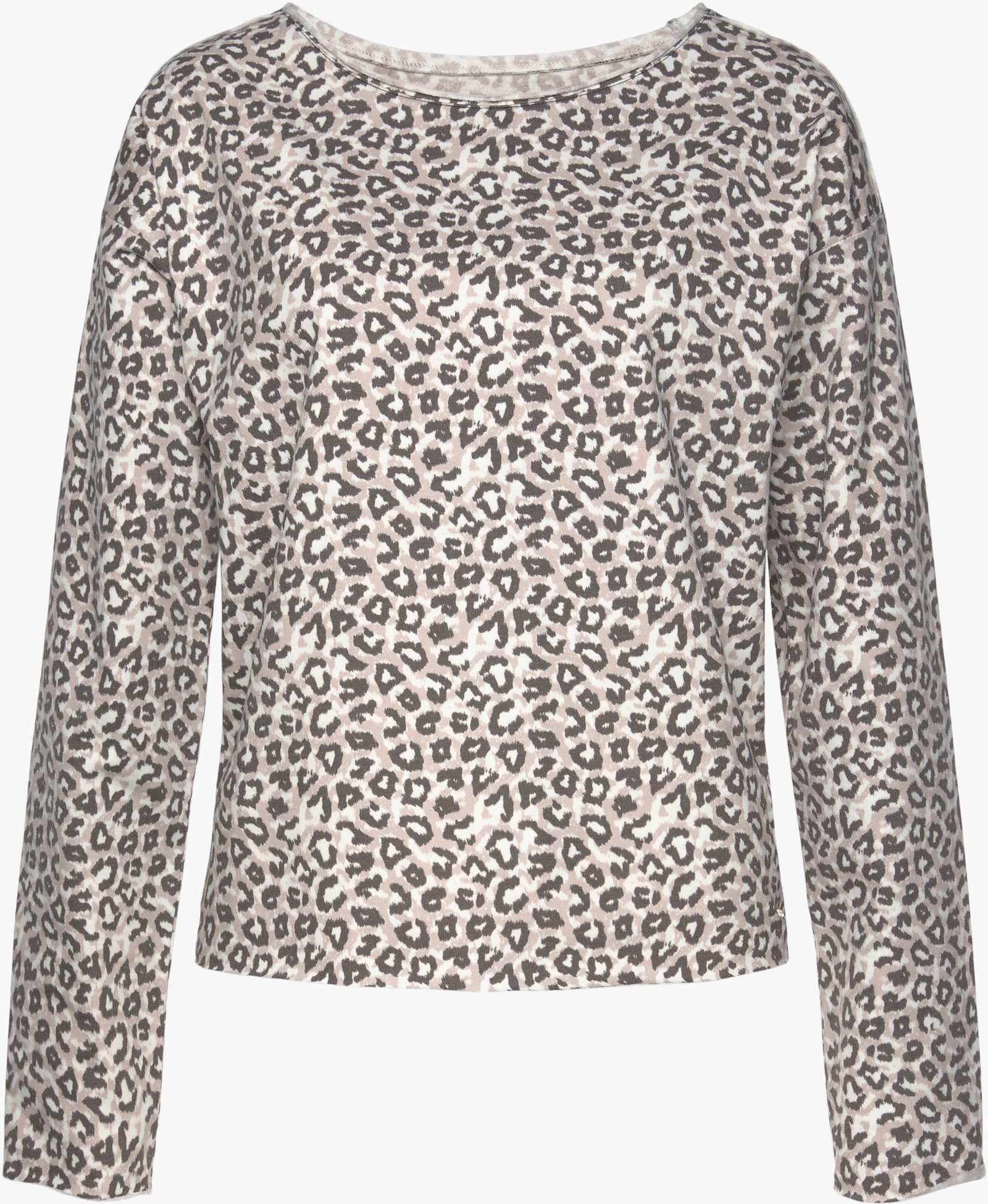 LASCANA Sweatshirt - beige-noir