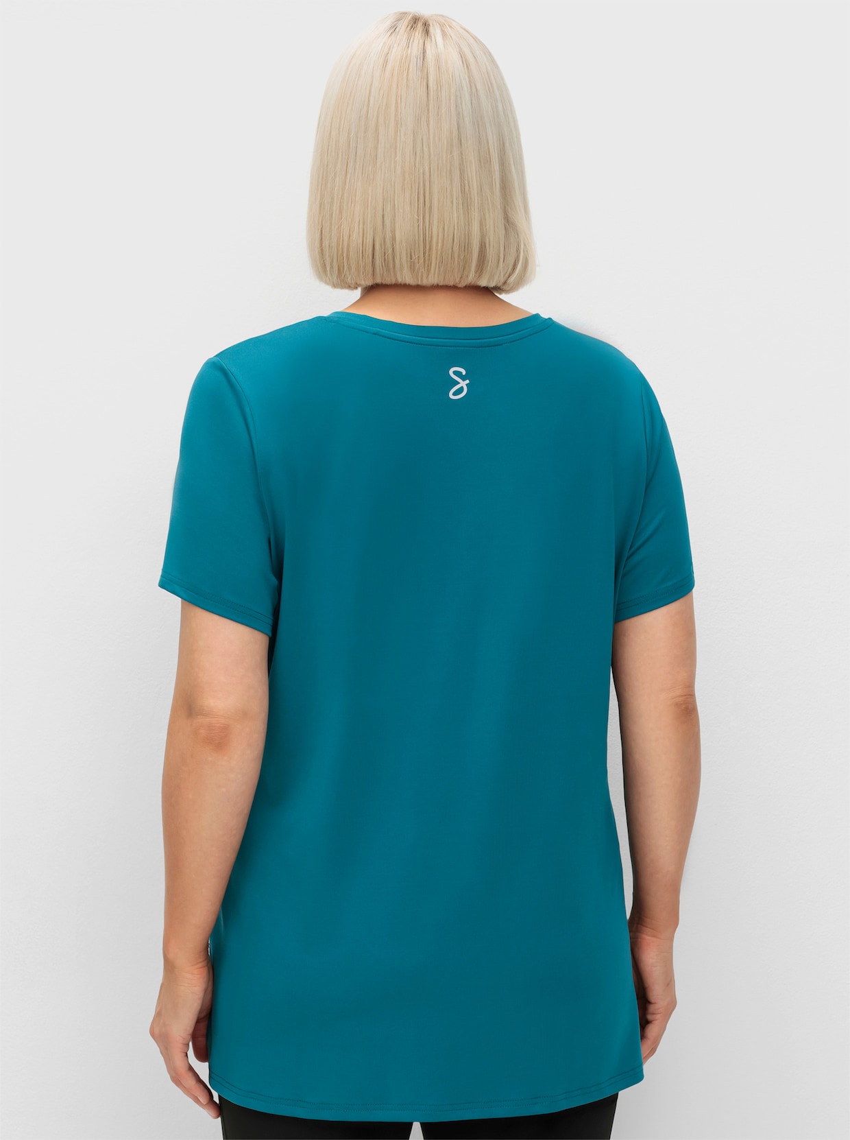 sheego Funktionsshirt - dunkelpetrol