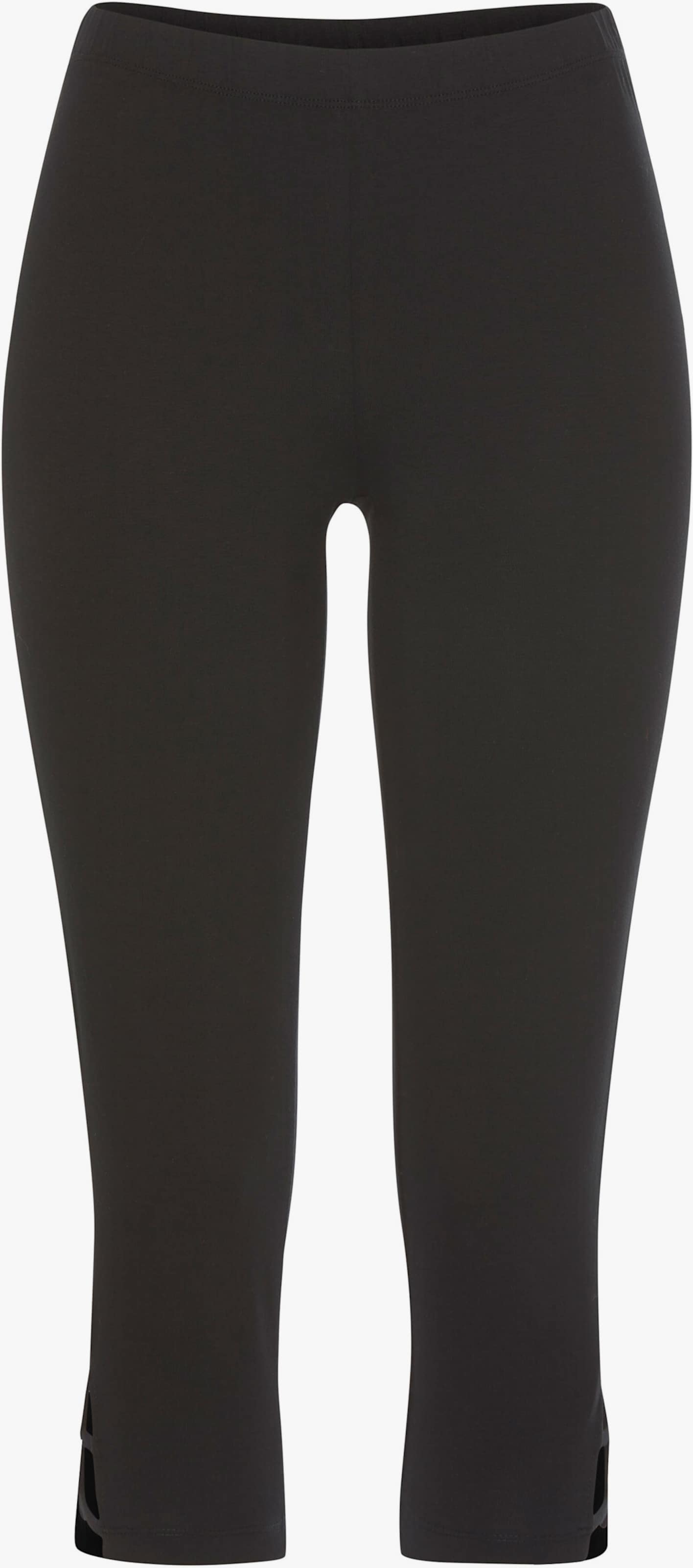 Beachtime Lange top - bruin bedrukt, zwart