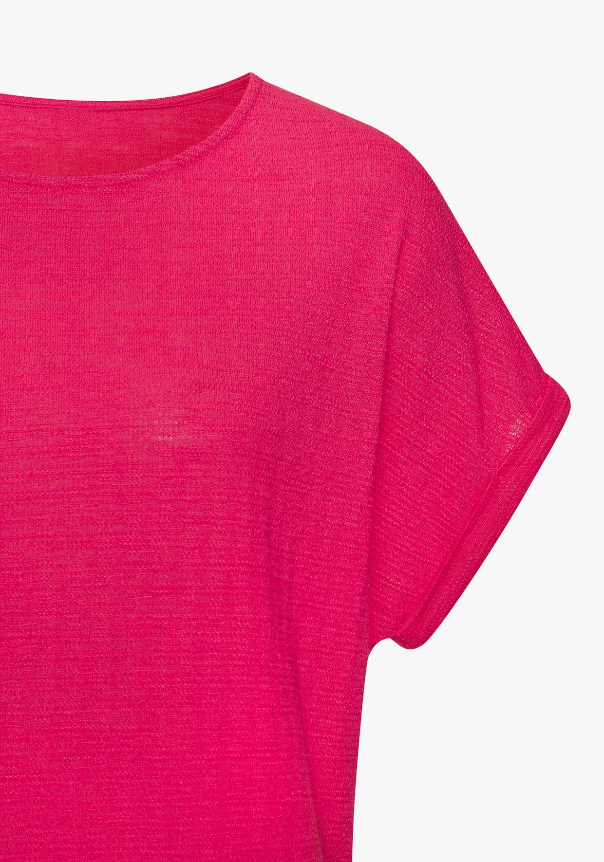Vivance T-Shirt - koralle, weiß