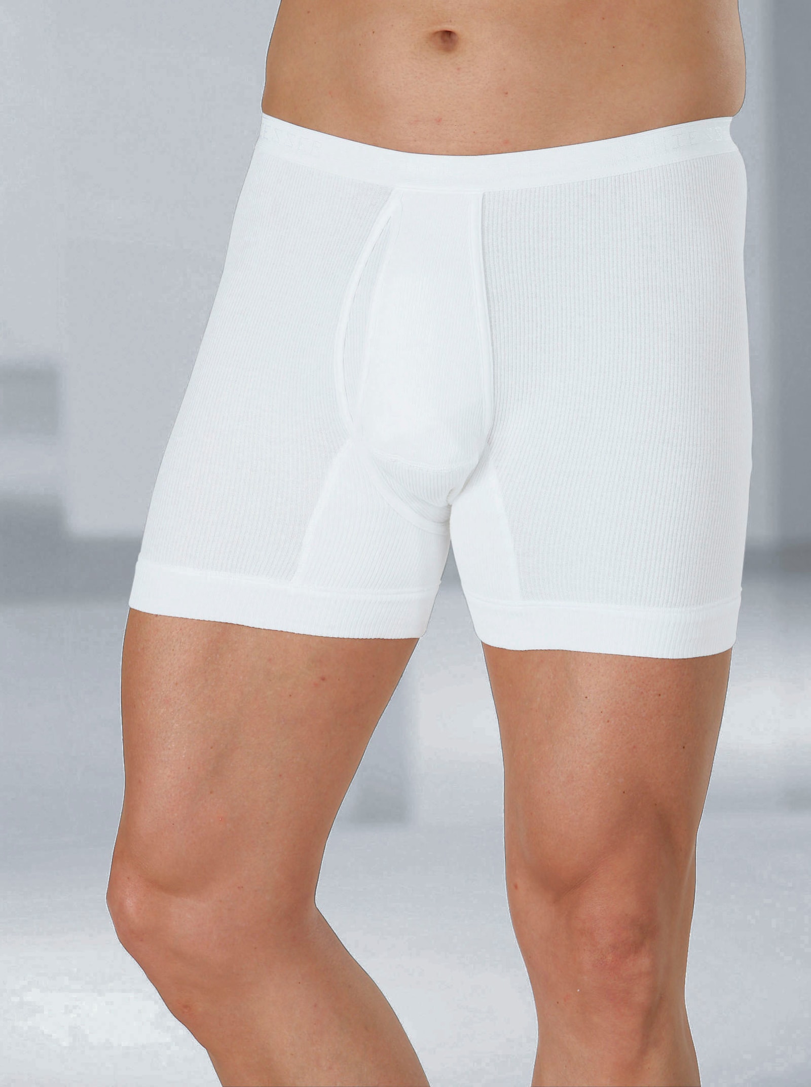 Schiesser Hose kurz - weiß