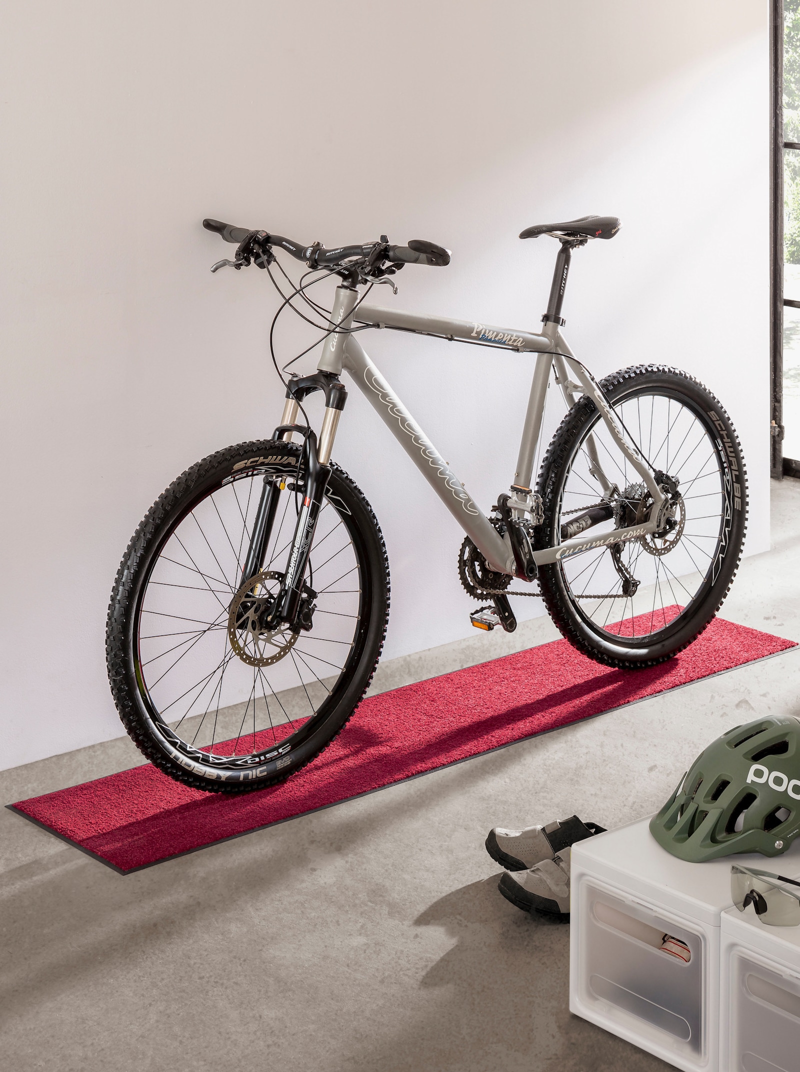 Salonloewe Paillasson - gris argenté