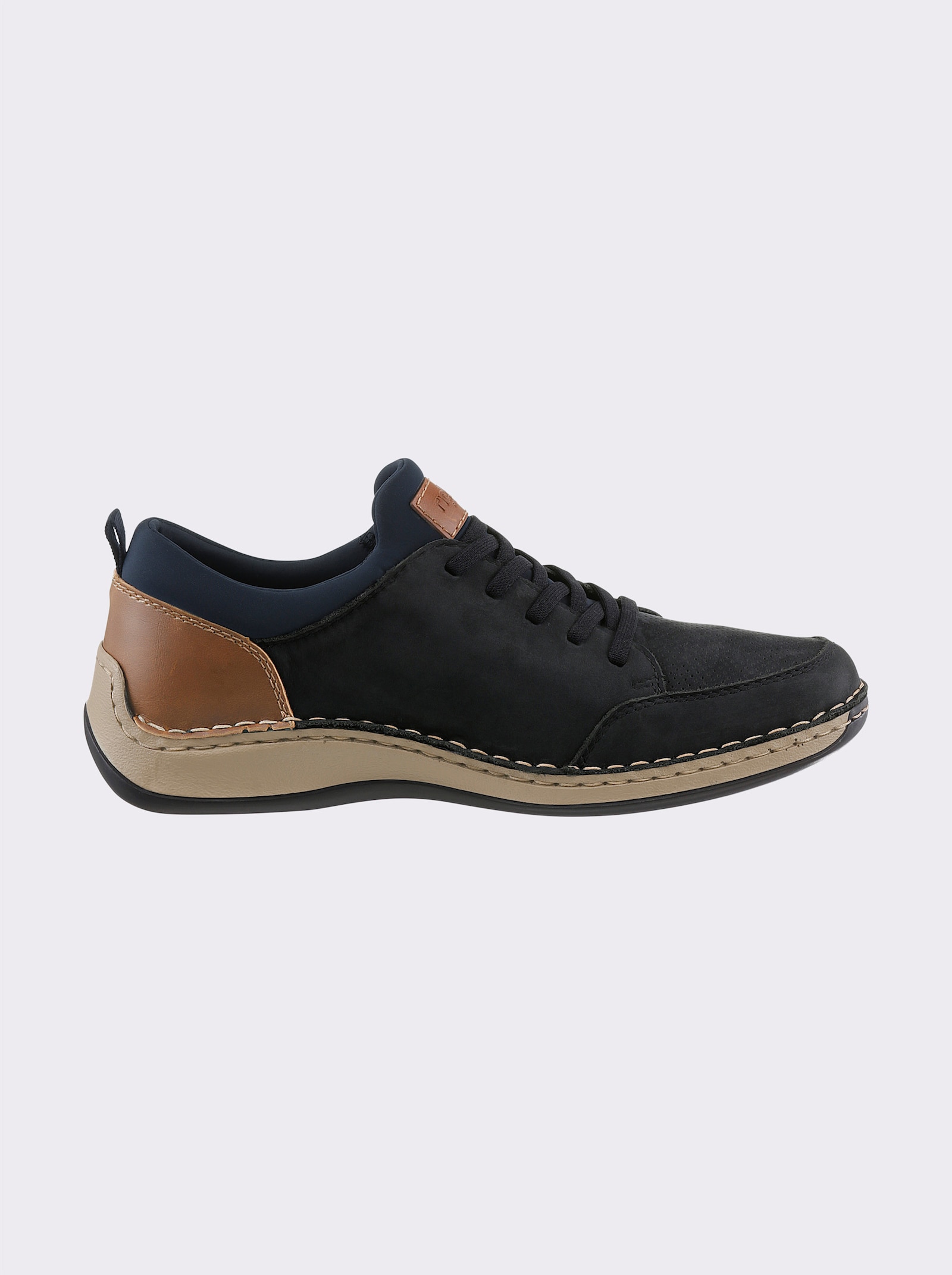 Rieker Slip-On Sneaker zum einfachen Reinschlüpfen - dunkelblau