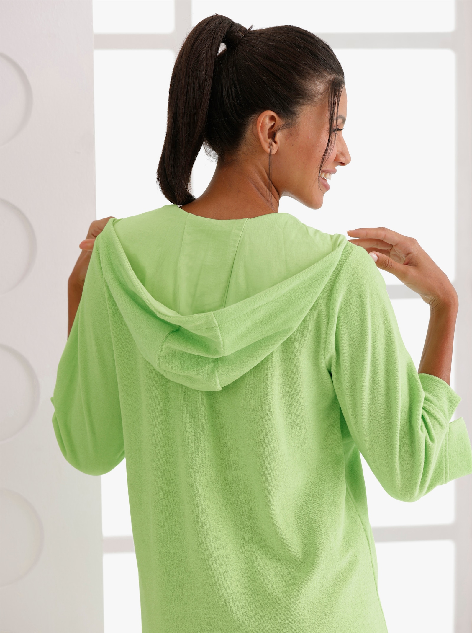 feel good Bademantel - reseda