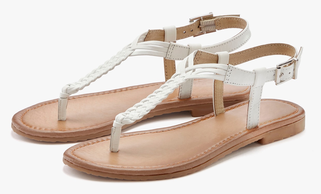 Vivance Teenslipper - wit