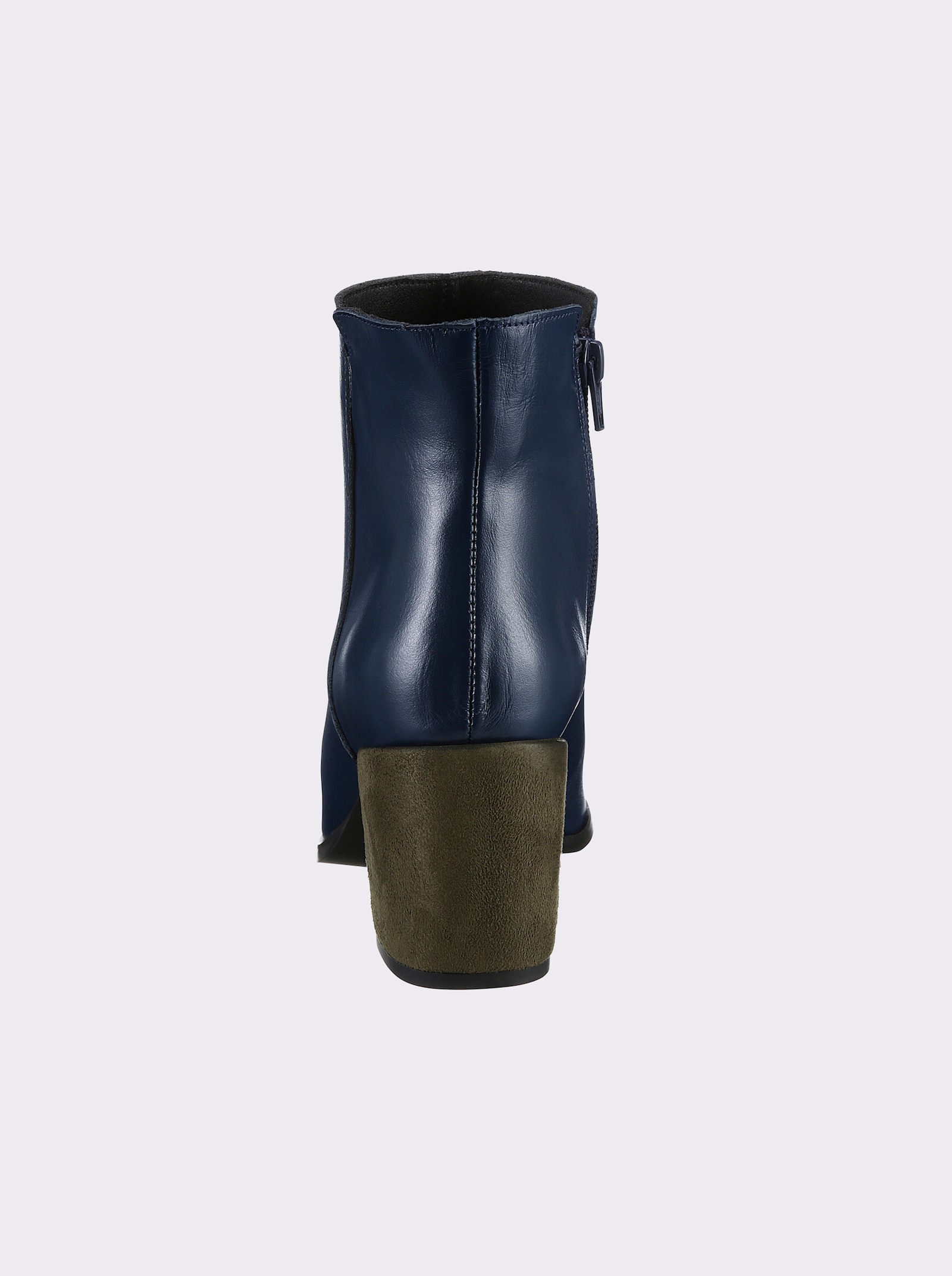 heine Bottines - marine-vert