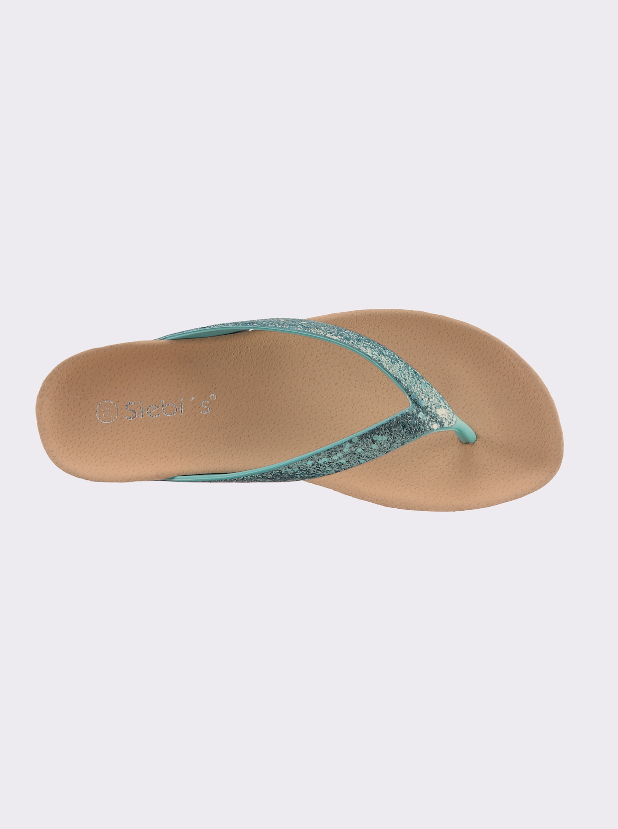 Badslippers - turquoise