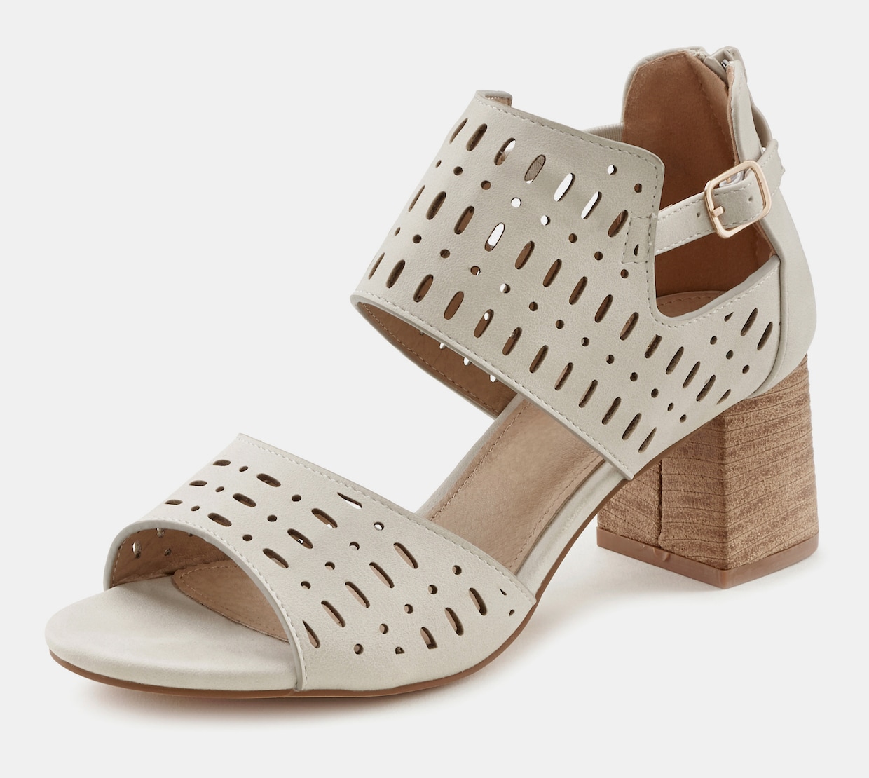 LASCANA Sandales à brides - beige
