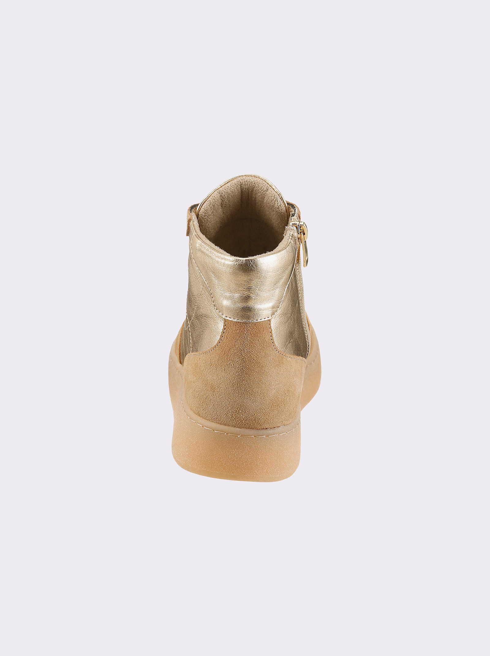 Andrea Conti Sneaker - gold-beige