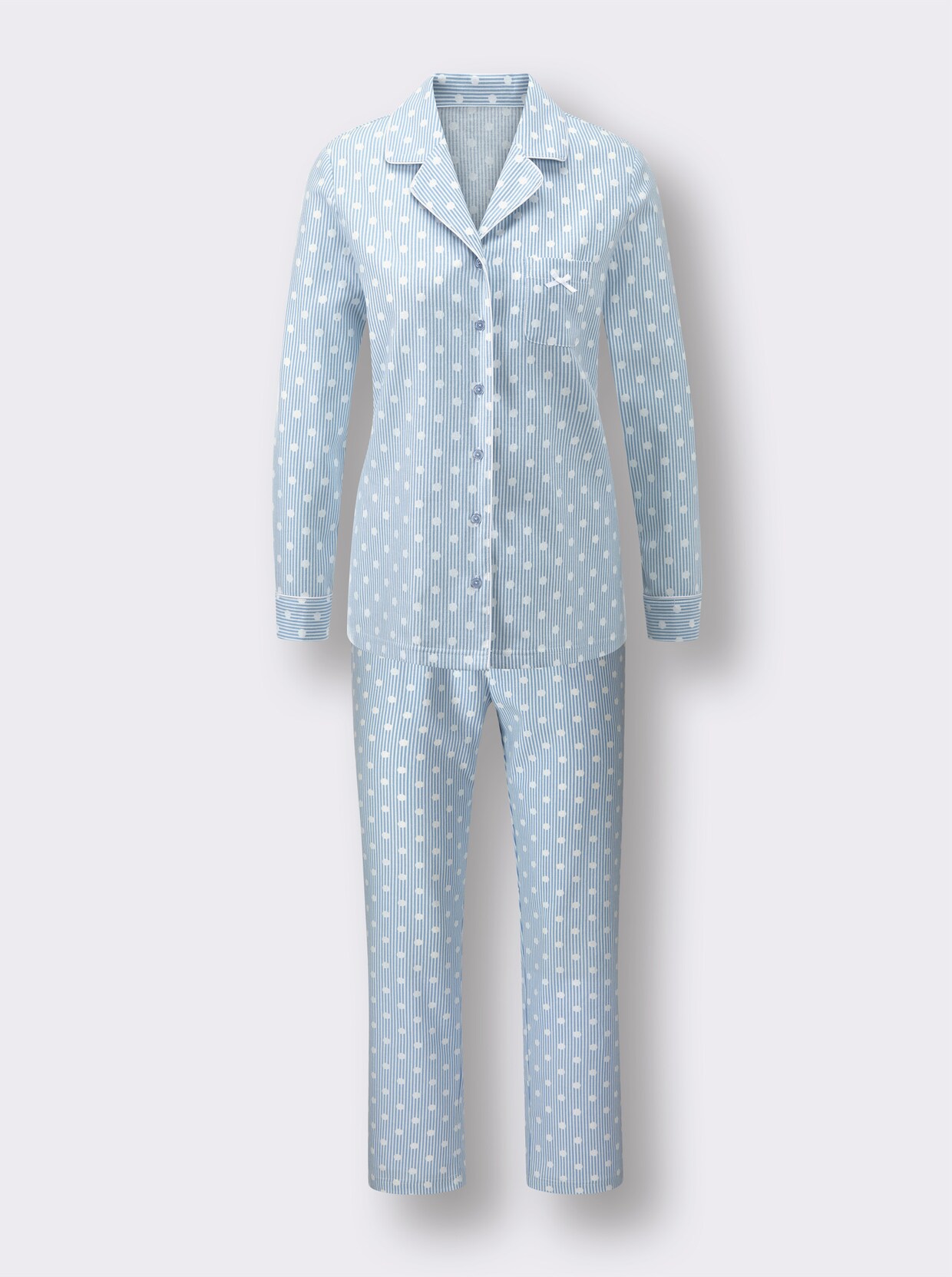 wäschepur Pyjama - eisblau