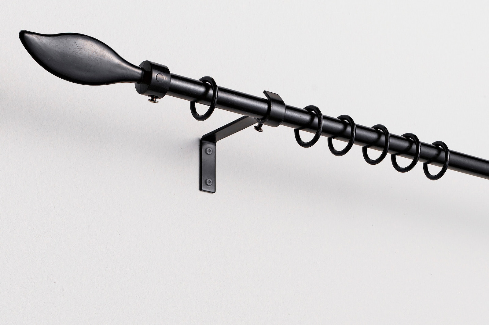 heine home Gardinenstange - schwarz