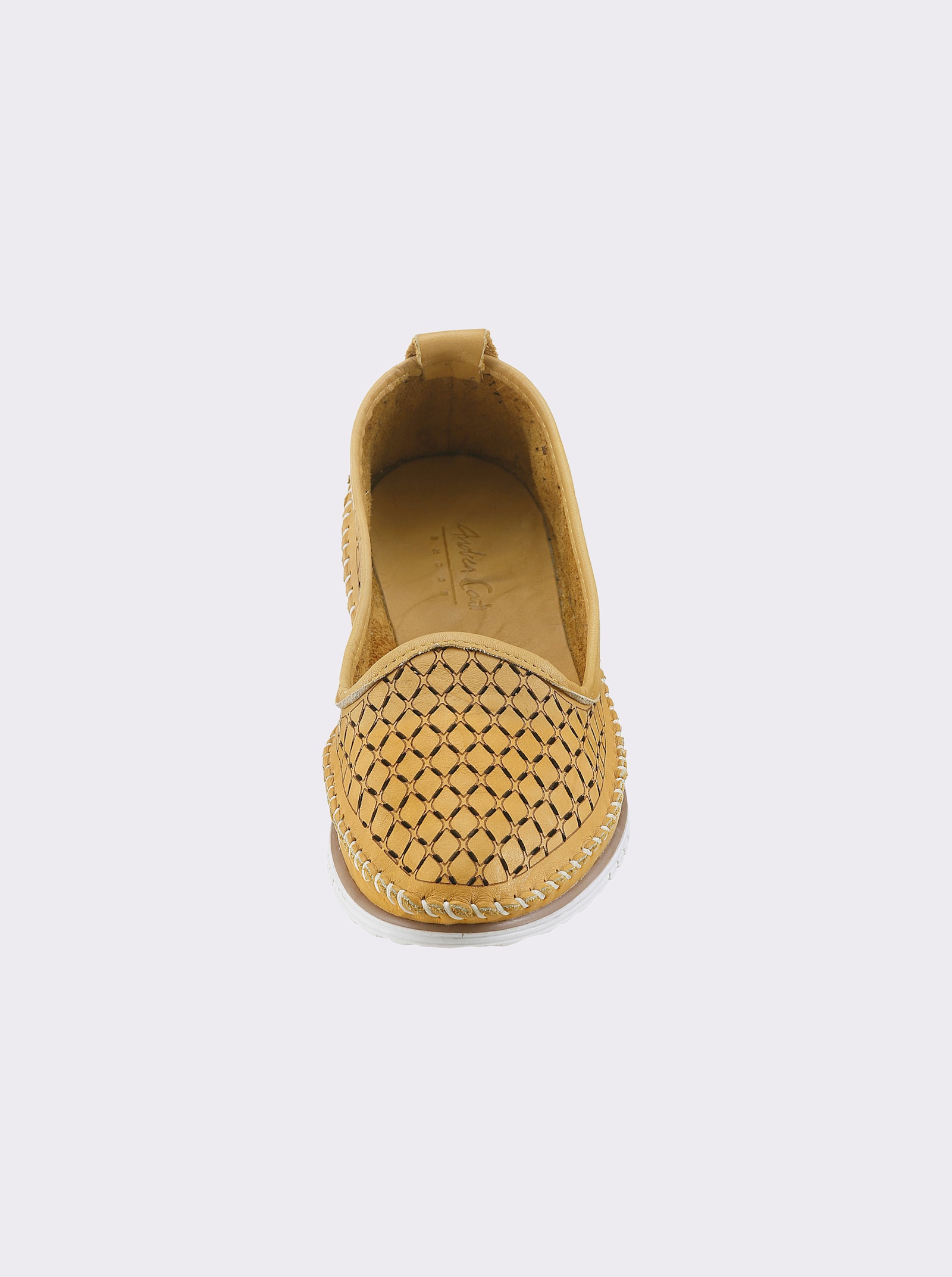 Andrea Conti Slipper - gelb-braun