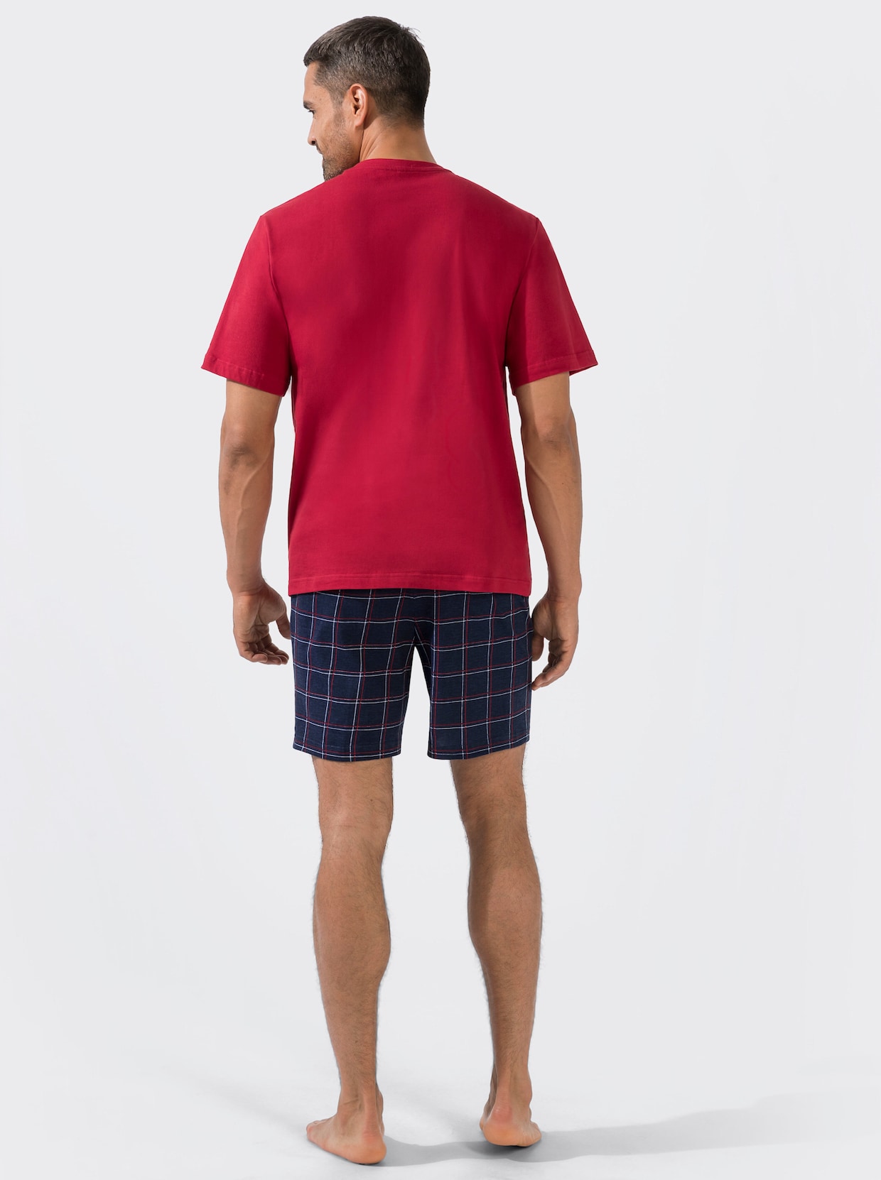 Comte Shortama - donkerrood/marine