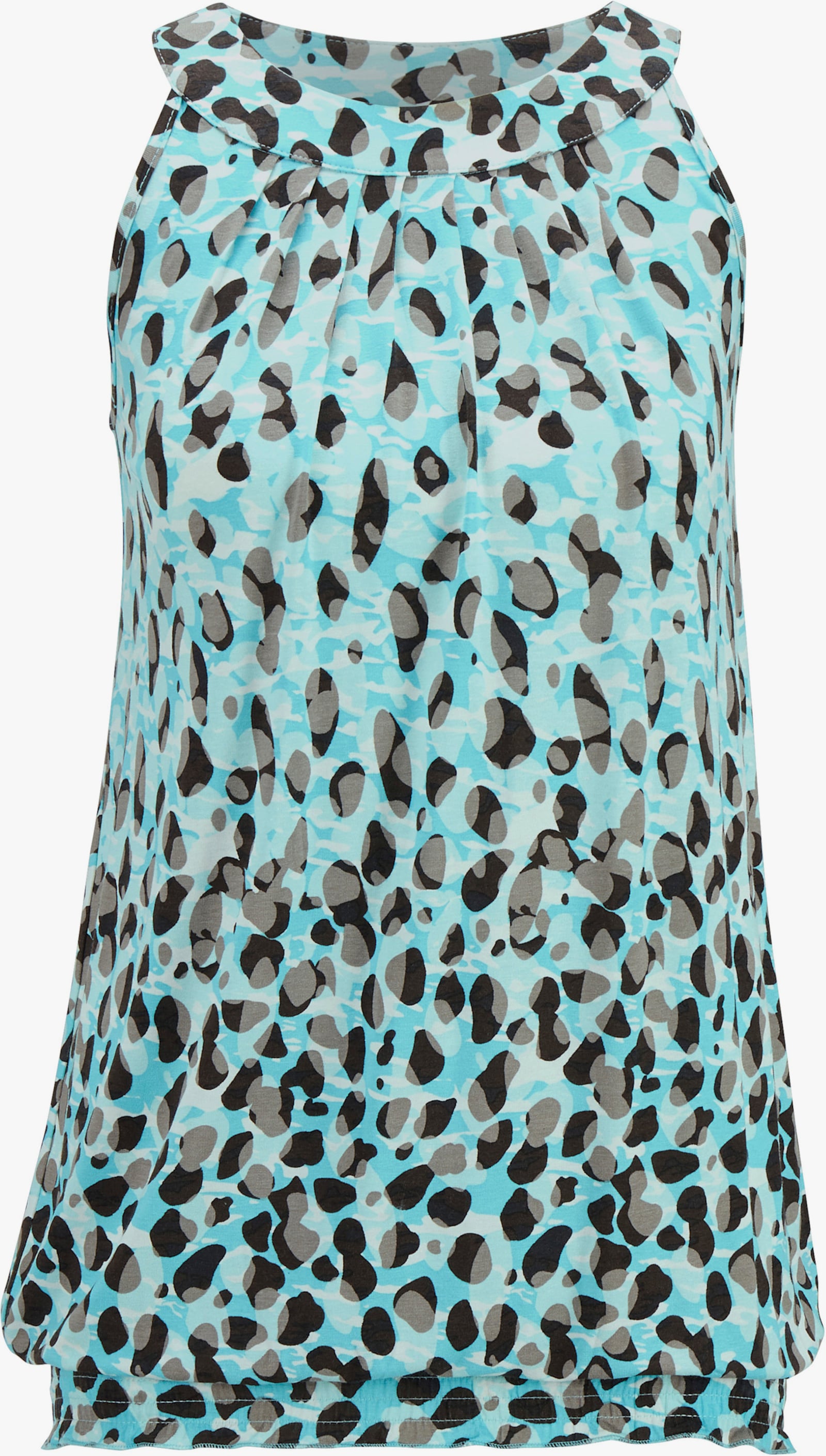 heine Shirttop zonder mouwen - bont