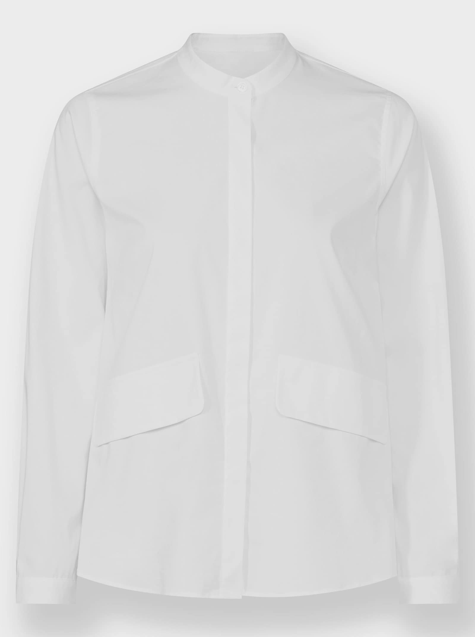 heine Blúzka s dlhými rukávmi zo streču - biela