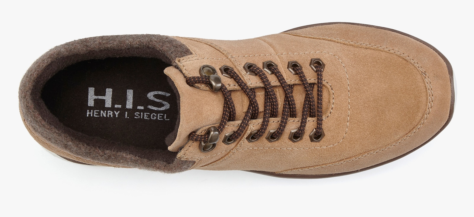 H.I.S Sneaker - camelfarben