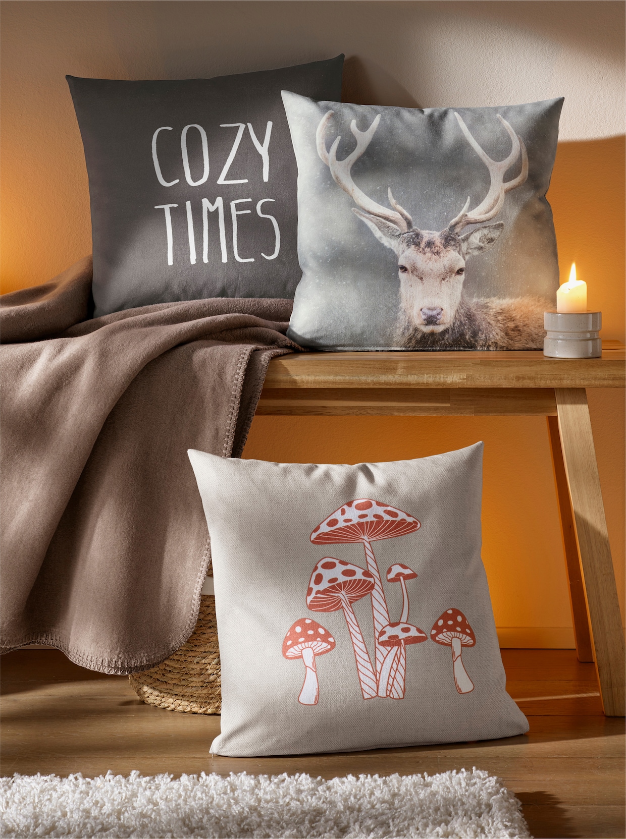 Kissenhülle - Cozy Times