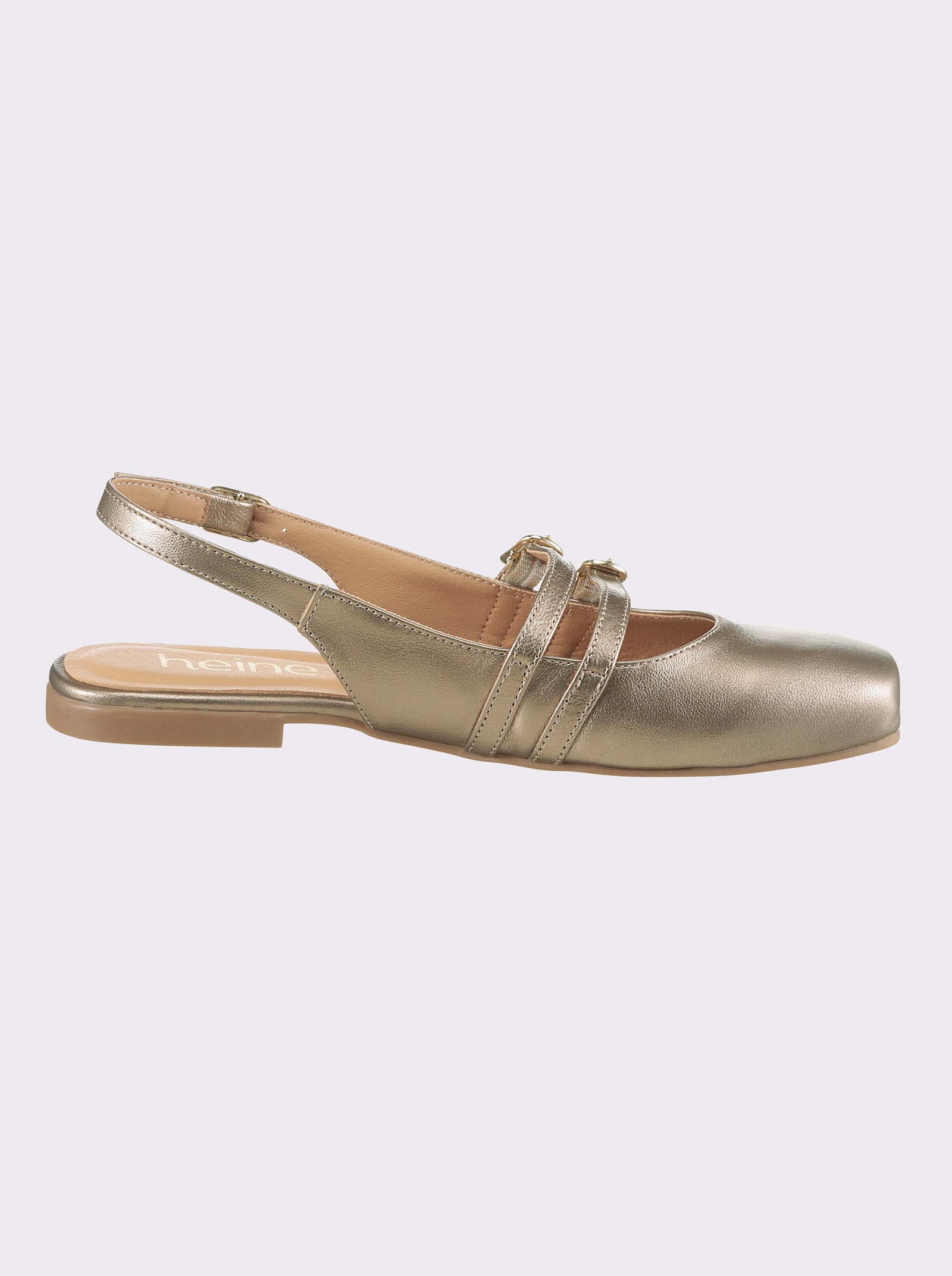 heine Slingballerina - bronzefarben