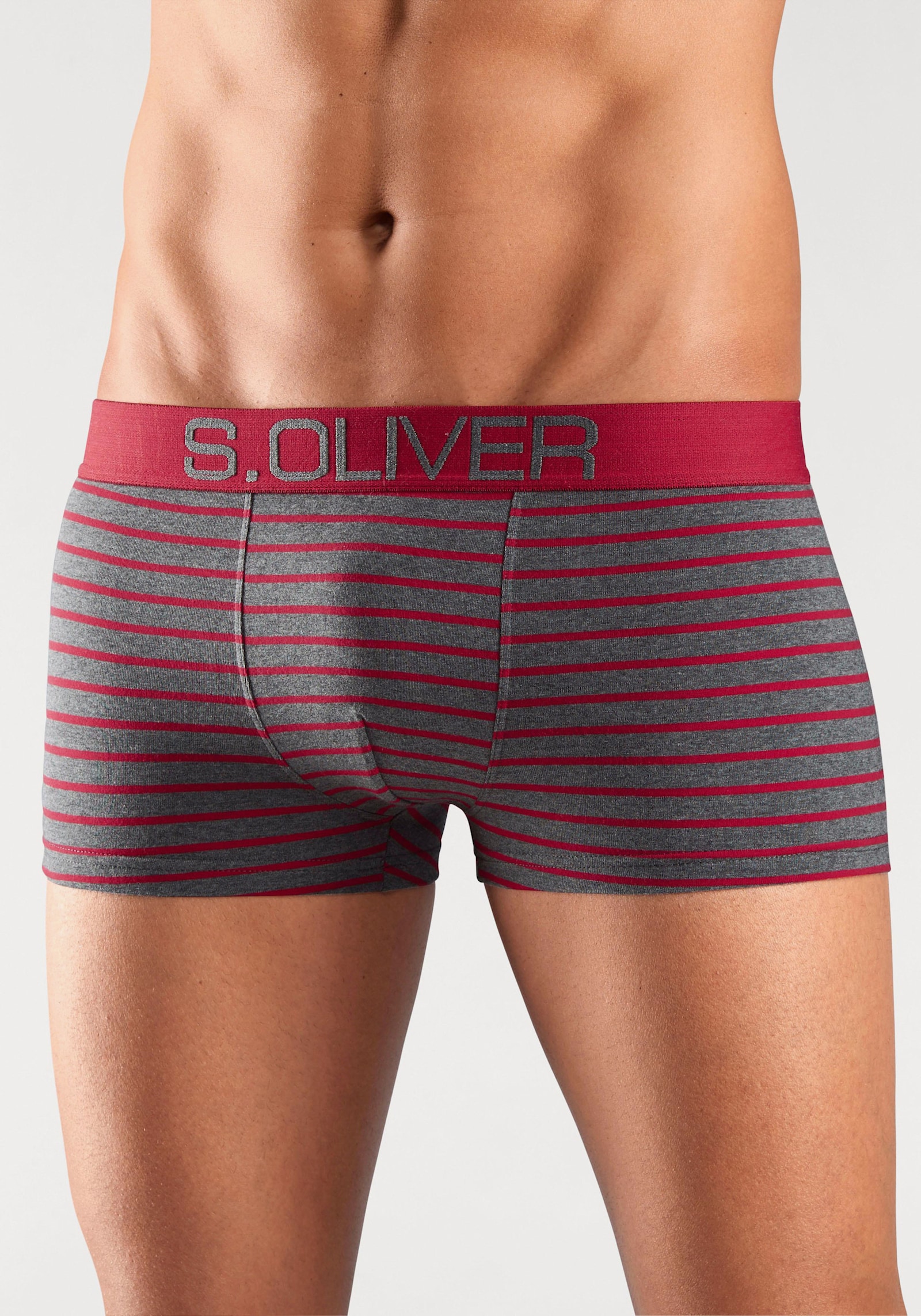 s.Oliver Hipster - schwarz-grau-gestreift / petrol-grau-gestreift / blau-grau-gestreift / rot-grau-gestreift