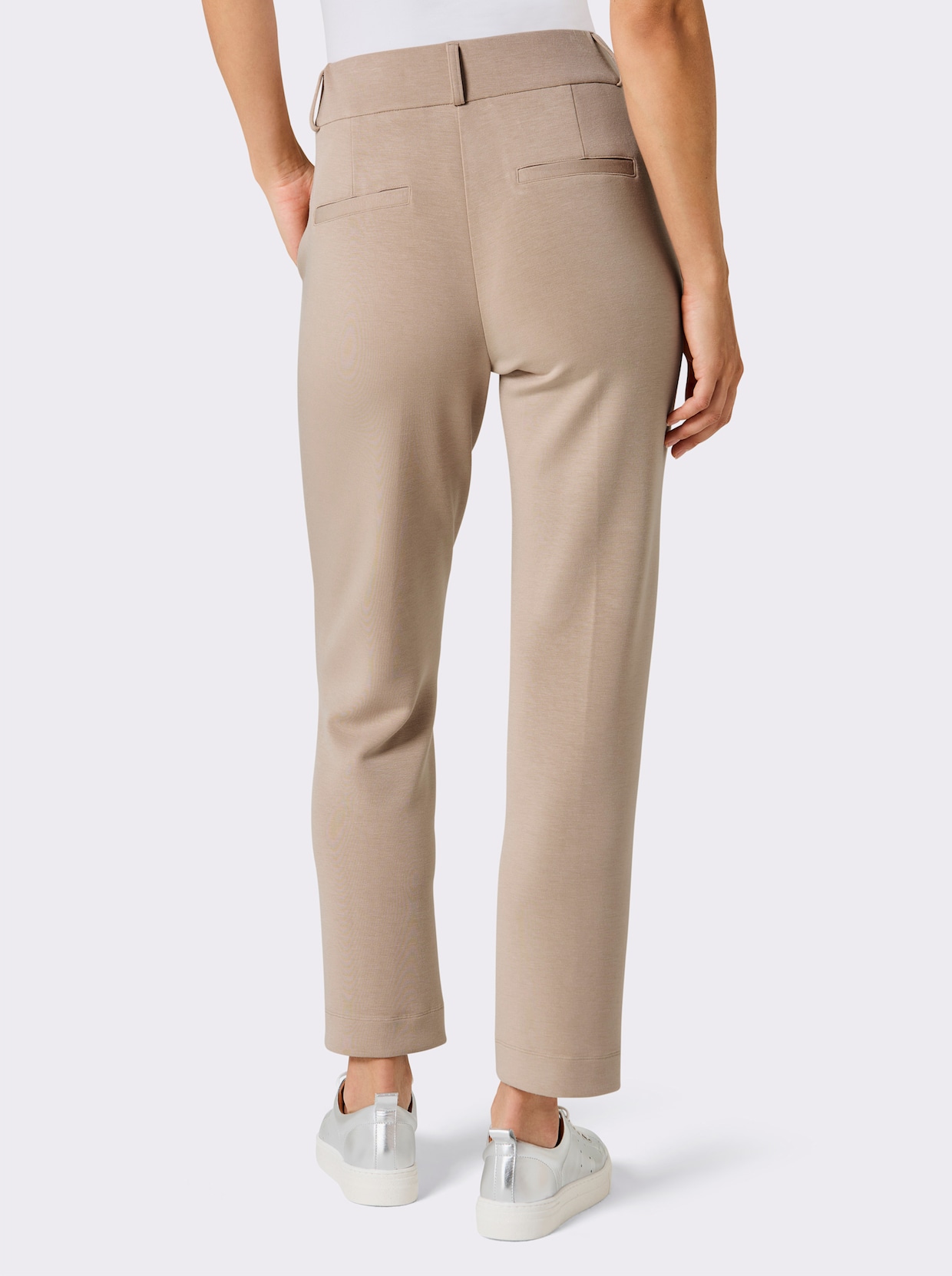 CREATION L PREMIUM Jerseyhose - beige