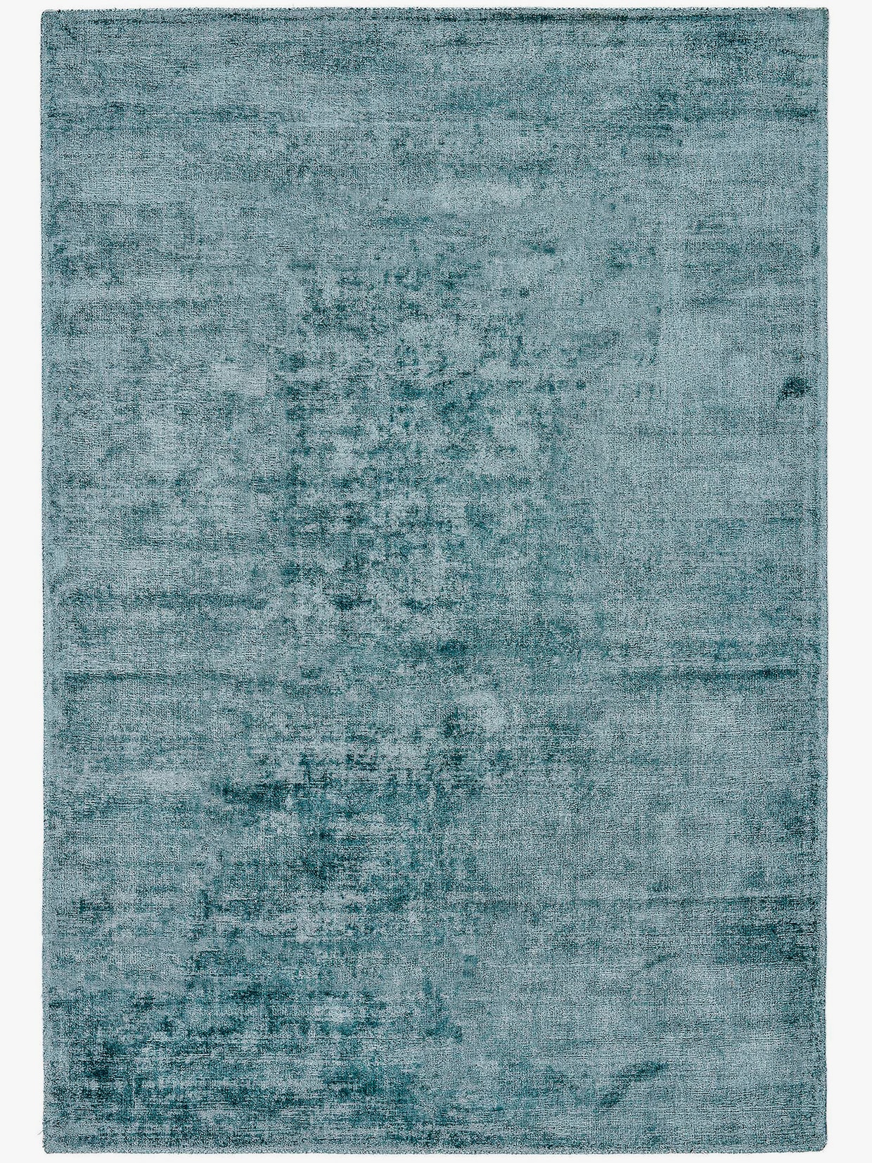 Theko Teppich - türkis