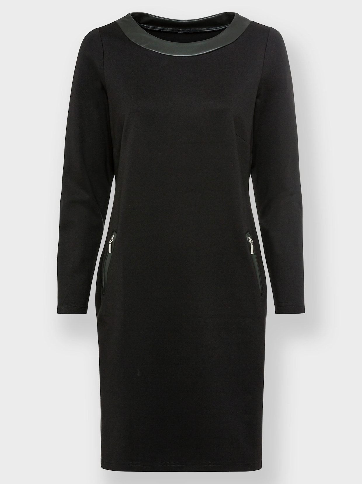 heine Robe en jersey - noir