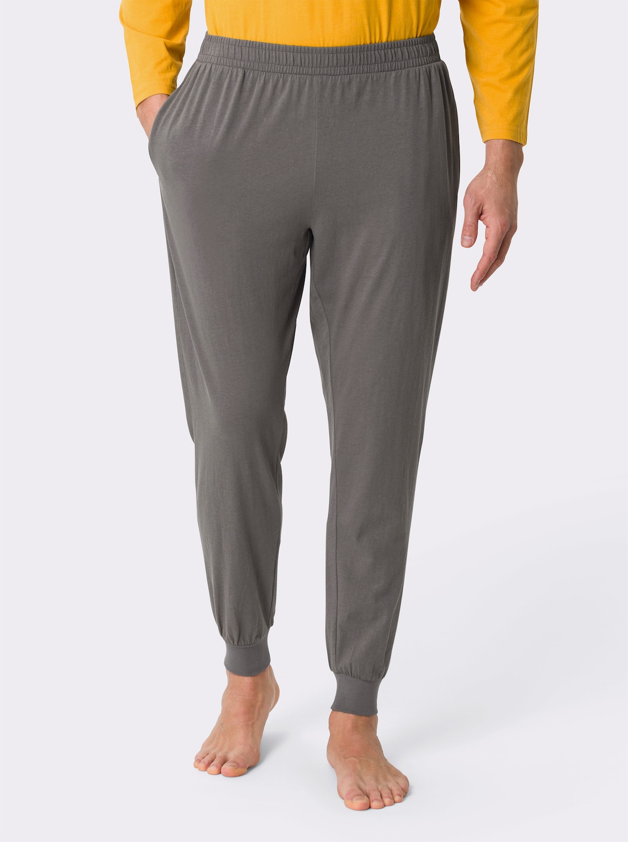 Pyjama-Broek - antraciet