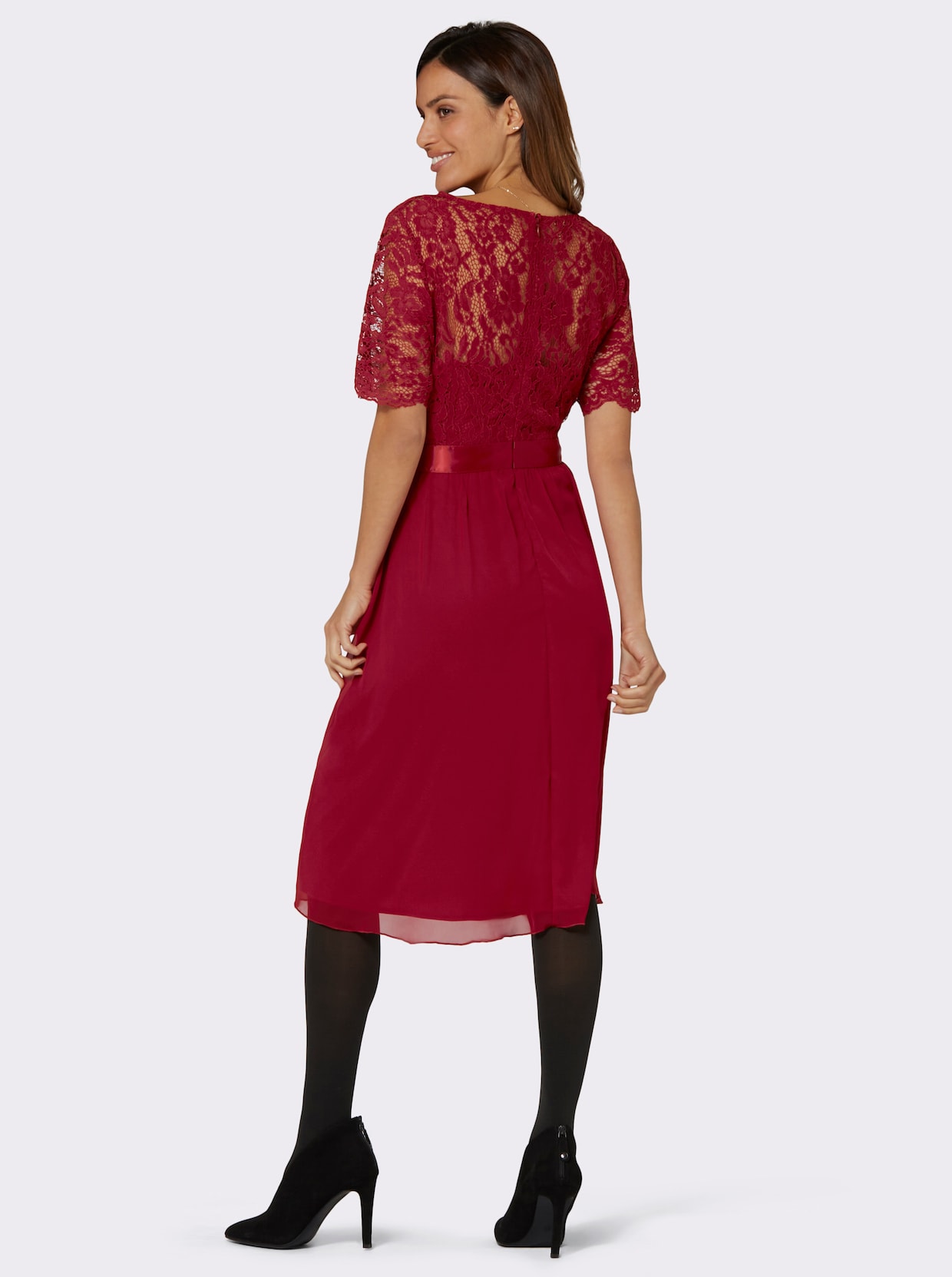 Partykleid - kirsche