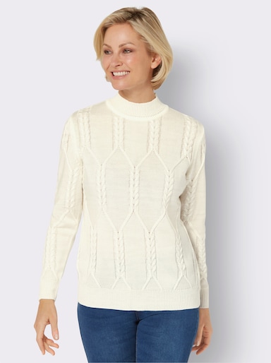 Pullover met lange mouwen - ecru