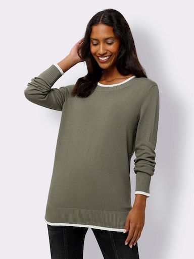 heine Feinstrickpullover - khaki