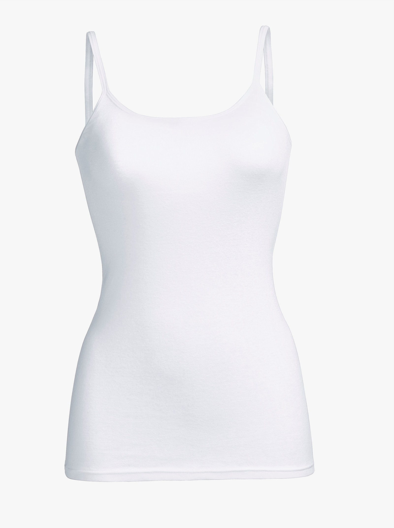Triumph Trägerhemd in Feinripp-Qualität - weiß