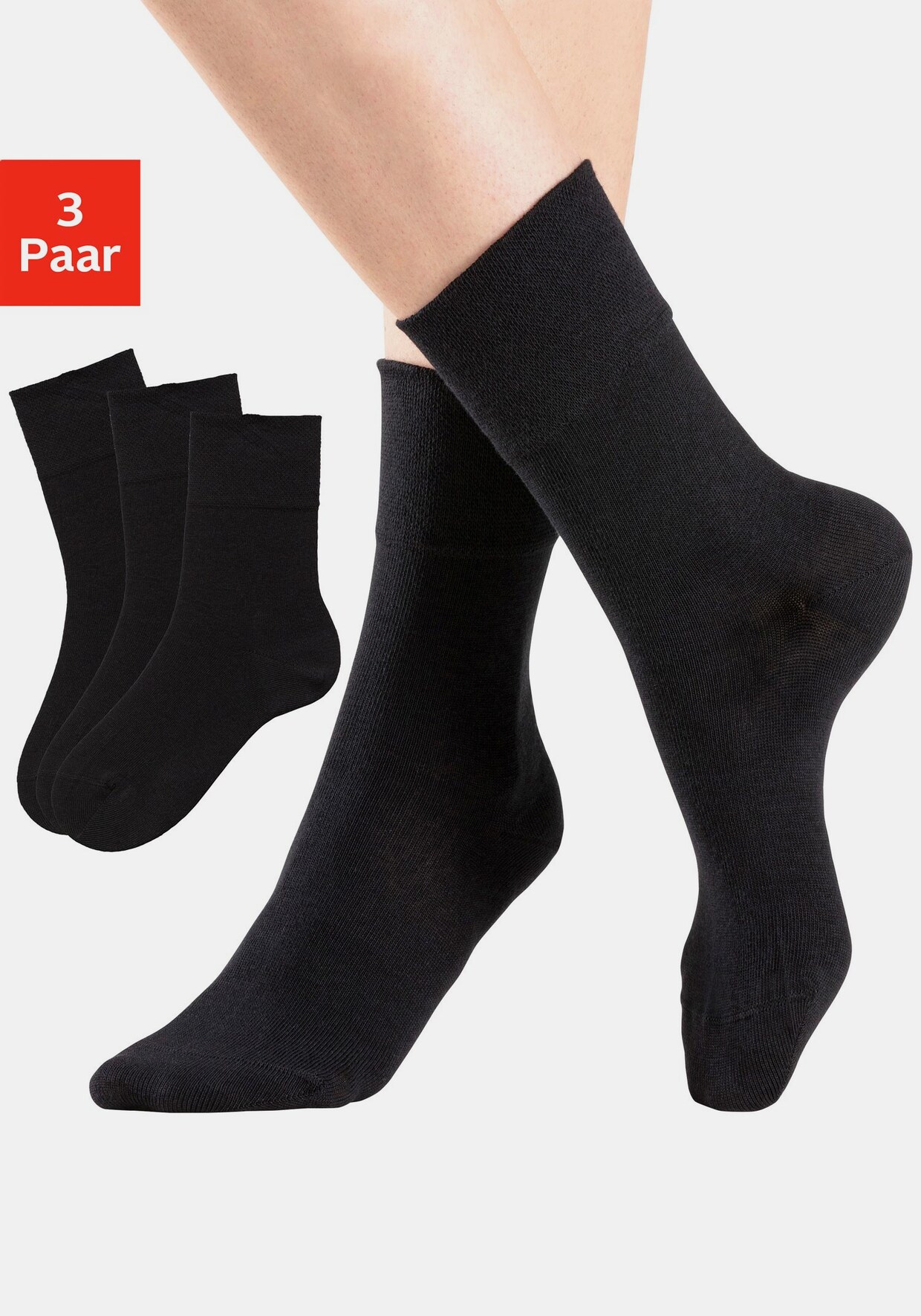 H.I.S Socken - schwarz