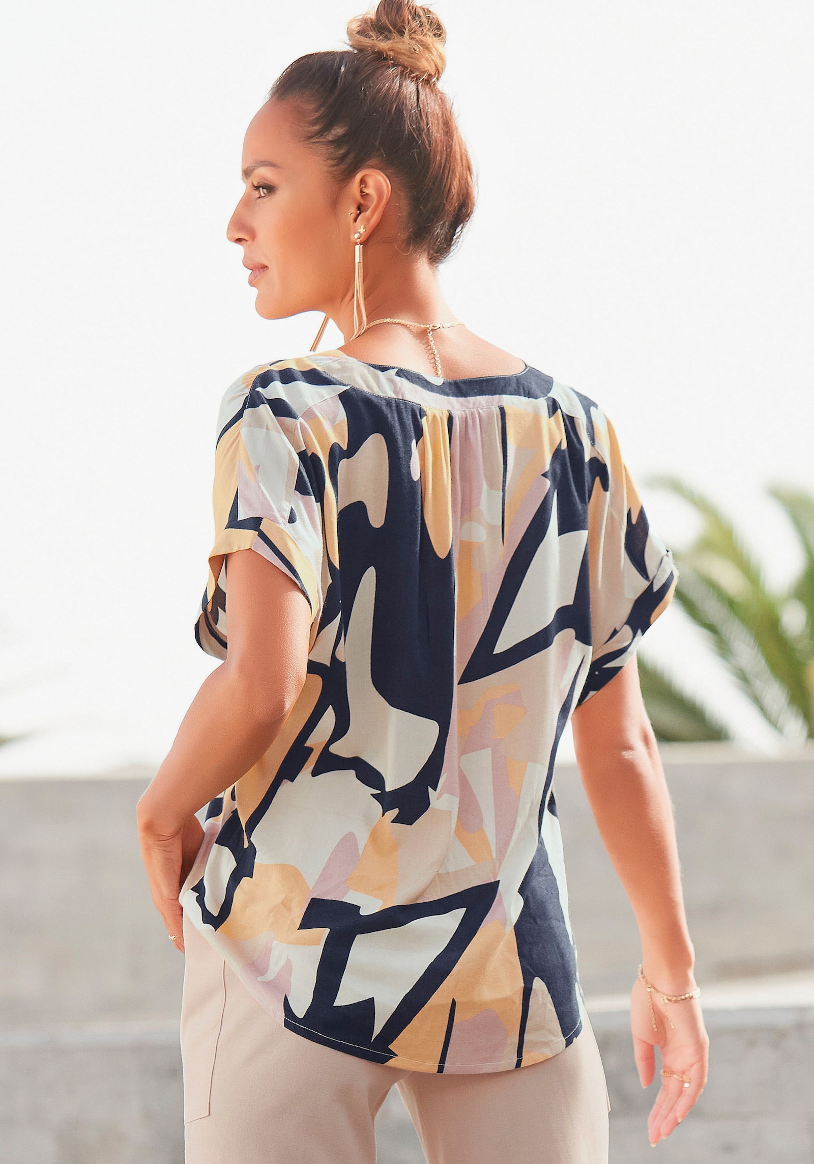 LASCANA Druckbluse - bedruckt