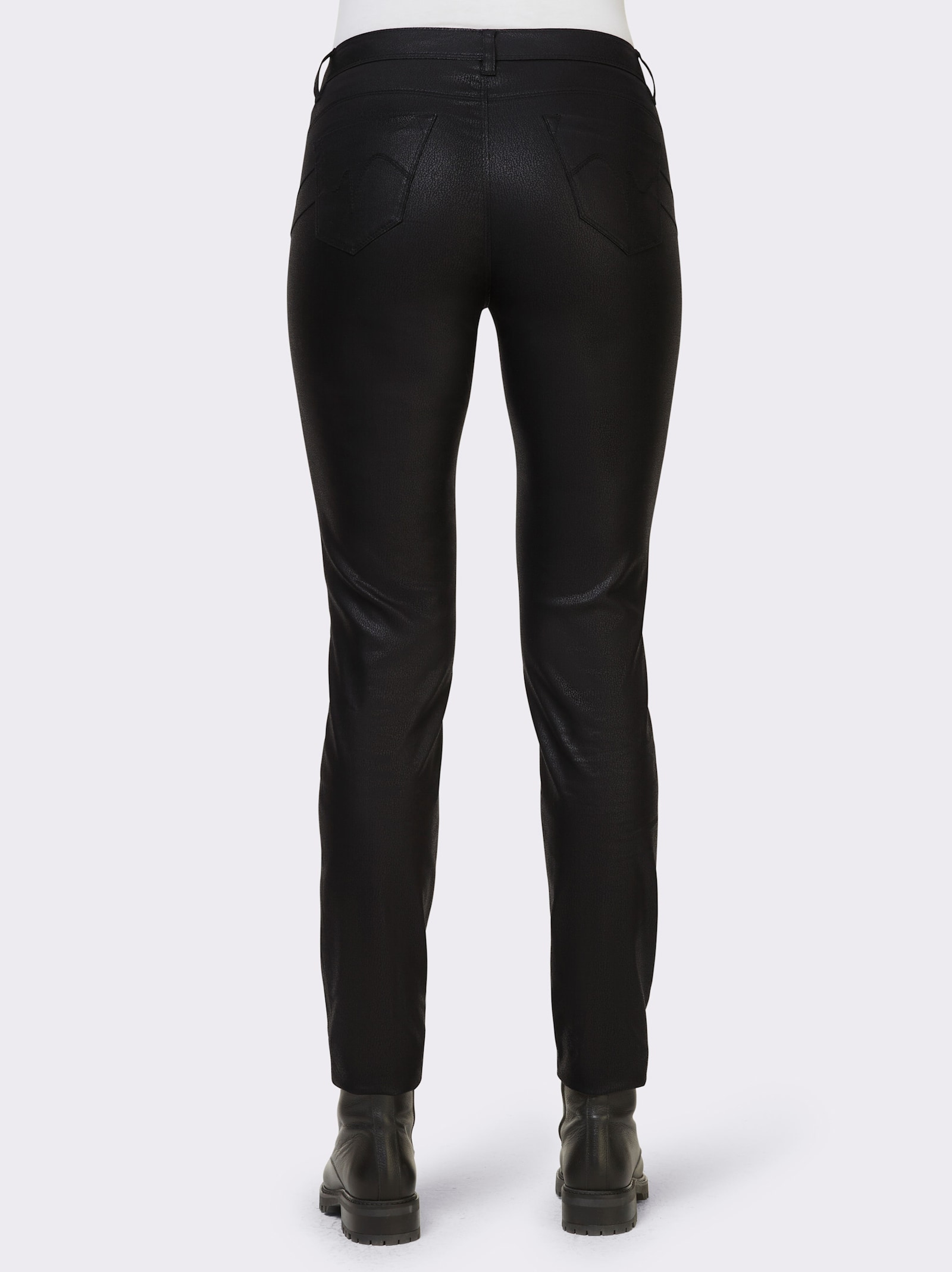 heine Pantalons en synthétique - noir