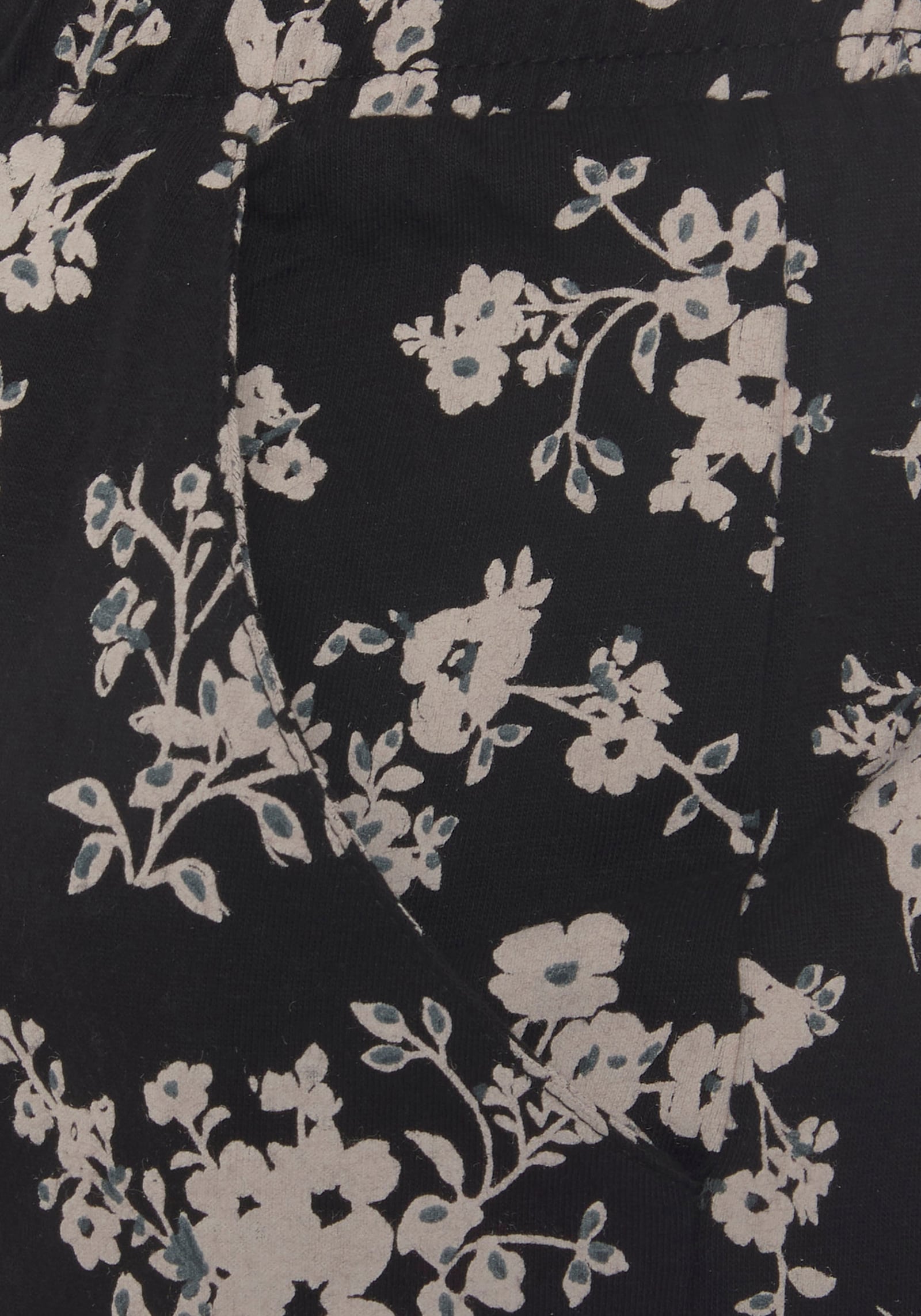 Vivance Dreams Pyjama - schwarz-weiss geblümt