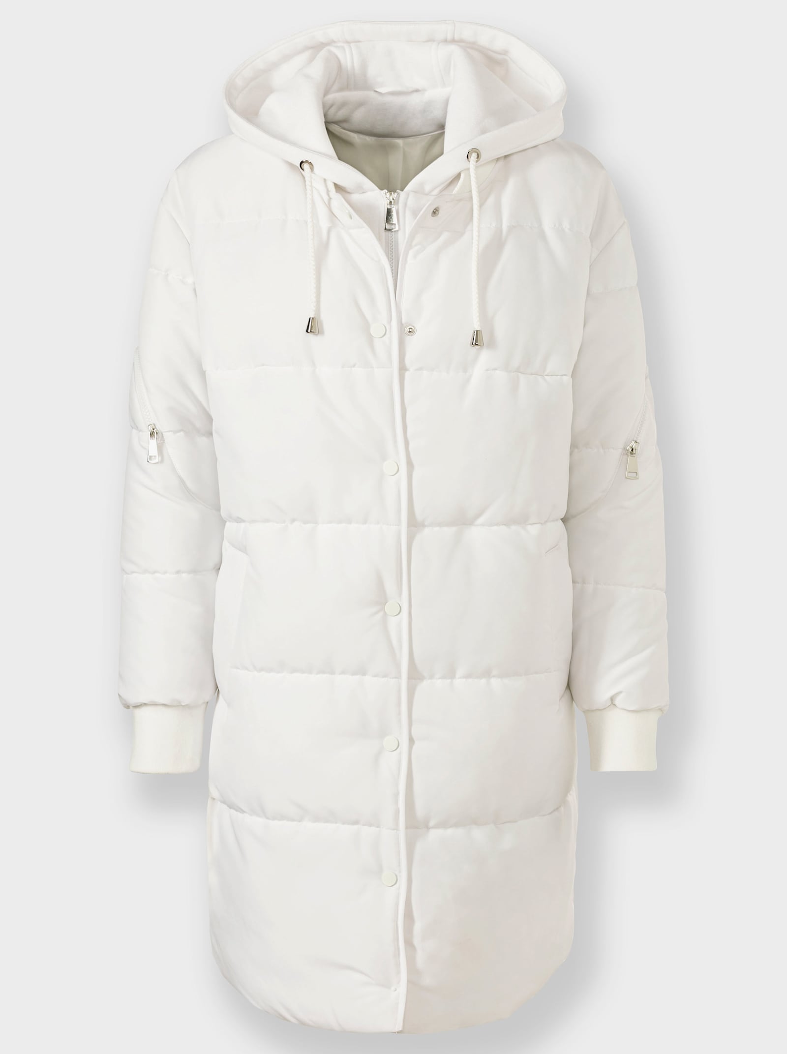 heine Winterjacke in 2-in-1-Optik - ecru