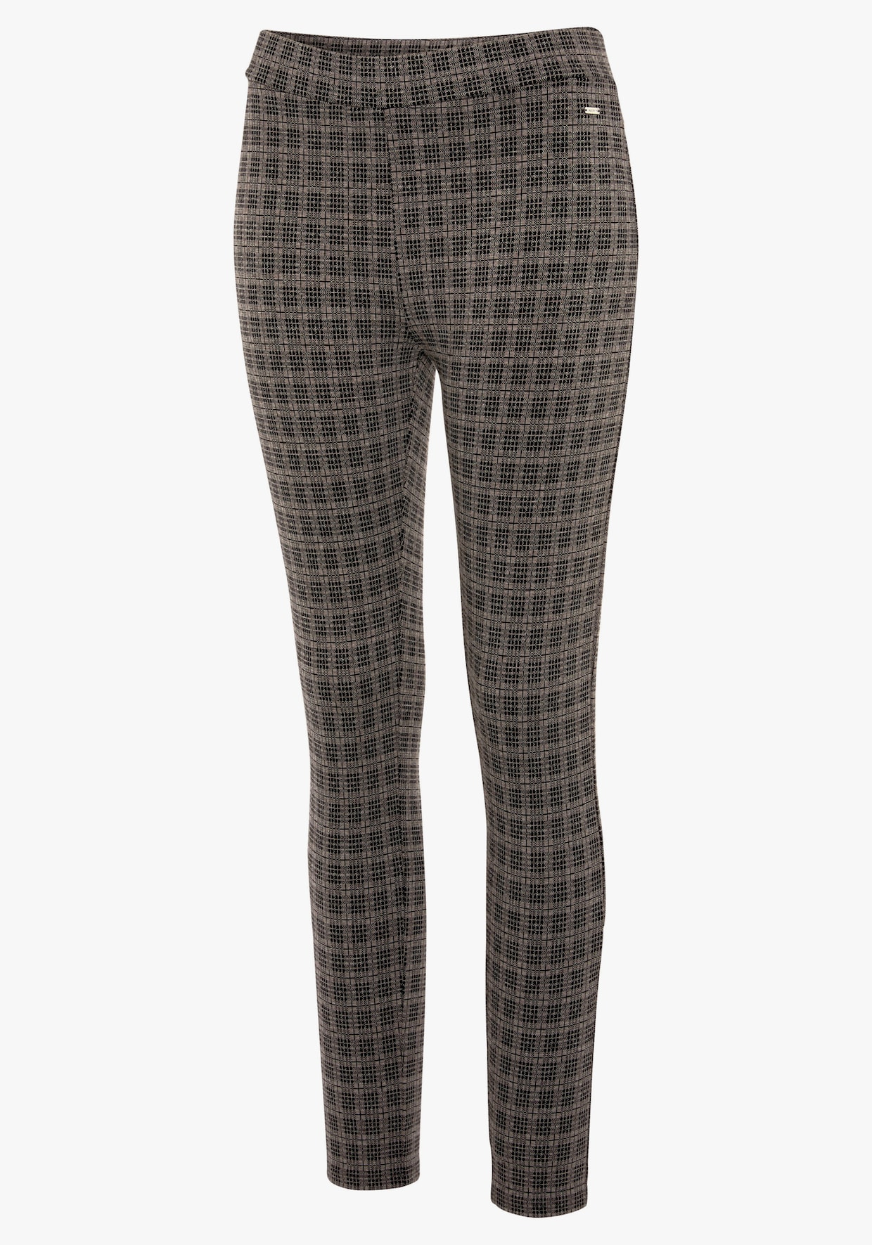 LASCANA Legging - beige-noir à motifs