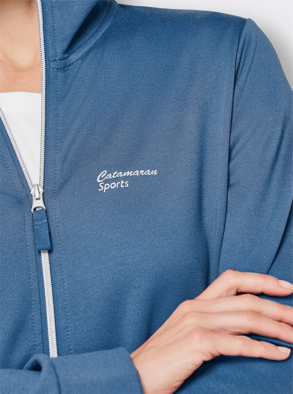 Catamaran Funktionsjacke - mittelblau